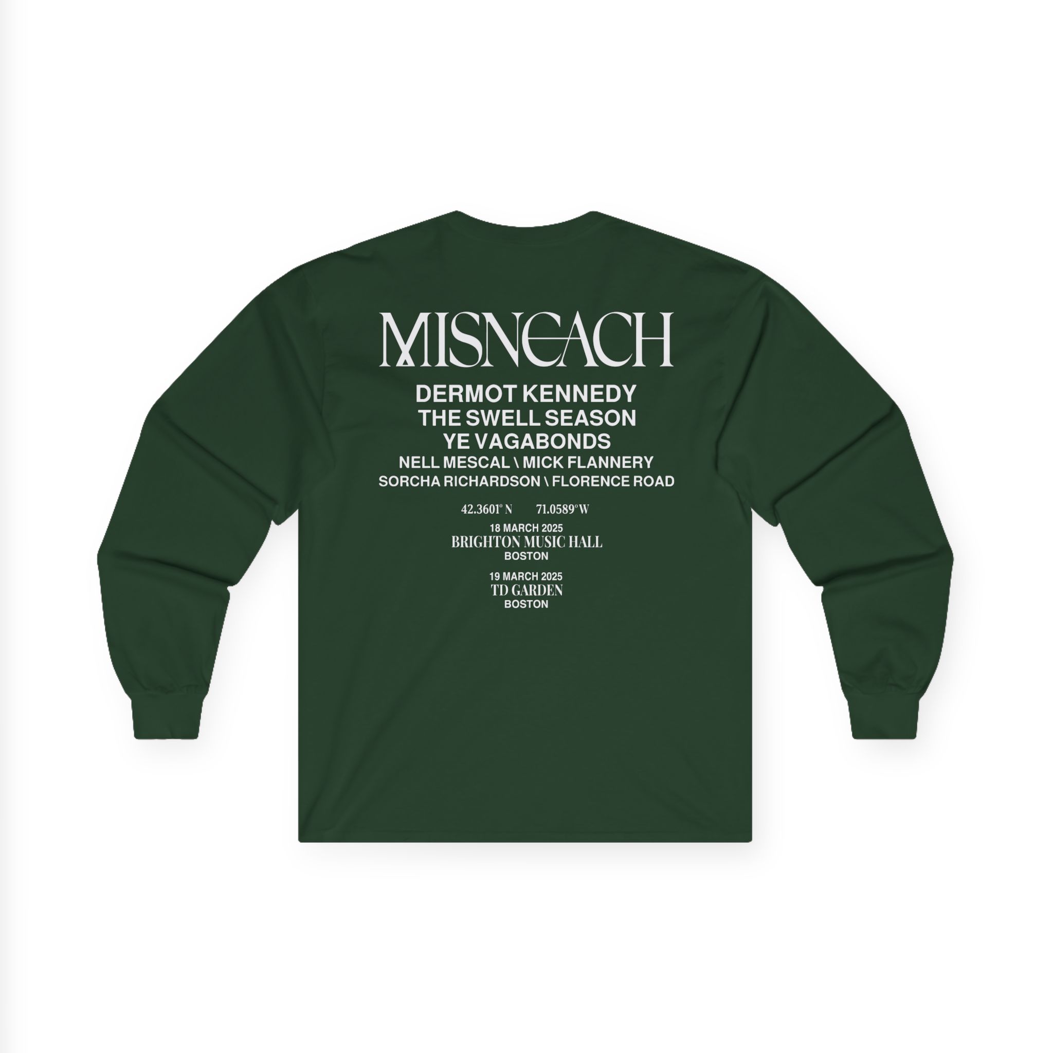Dermot Kennedy Misneach Festival Unisex Ultra Cotton Long Sleeve Tee