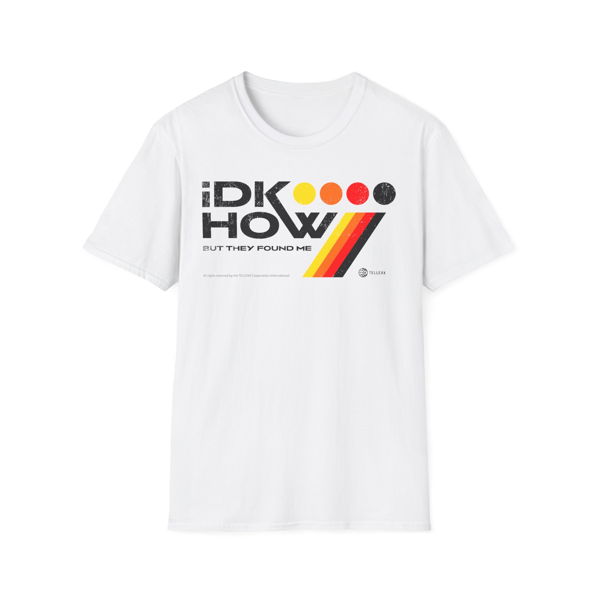 iDKHOW Colored Dots Unisex Softstyle T-Shirt
