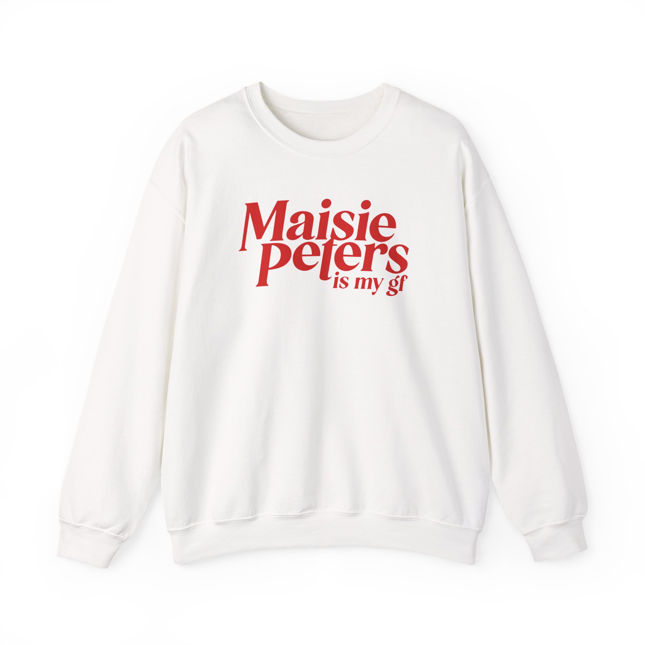 Maisie Peters is My Gf Unisex Heavy Blendâ„¢ Crewneck Sweatshirt