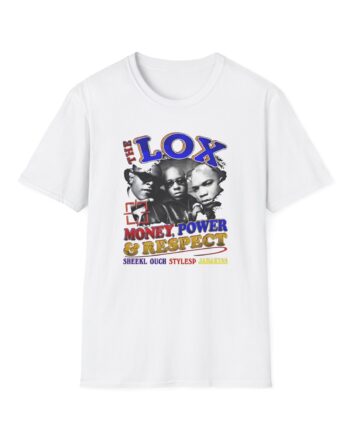 The Lox Money, Power & Respect Unisex Softstyle T-Shirt