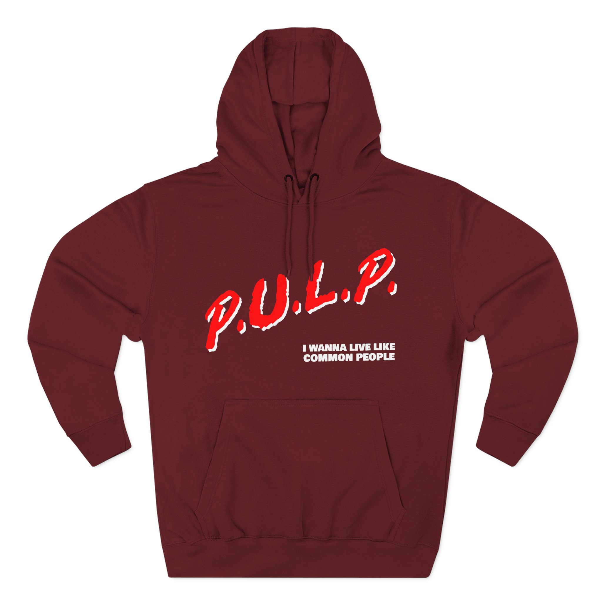 Pulp Three-Panel Fleece Hoodie