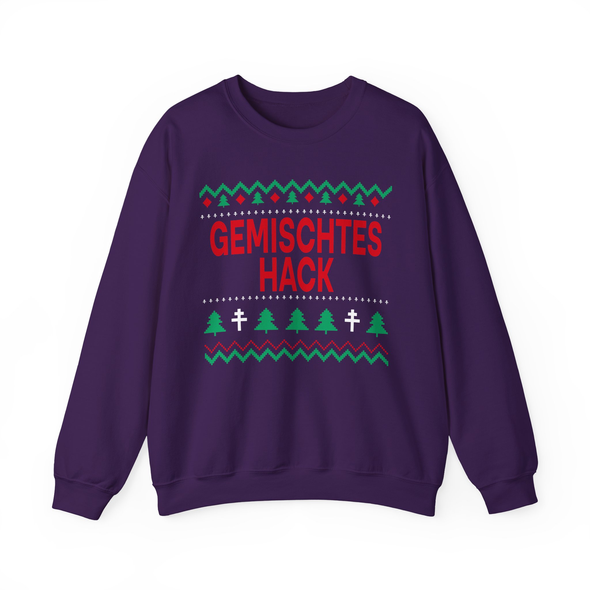 Gemischtes Hack Unisex Heavy Blendâ„¢ Crewneck Sweatshirt