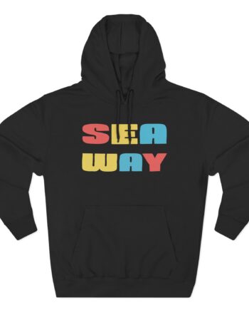 Seaway Three-Panel Fleece Hoodie