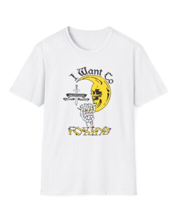 Foxing Draw Down Unisex Softstyle T-Shirt