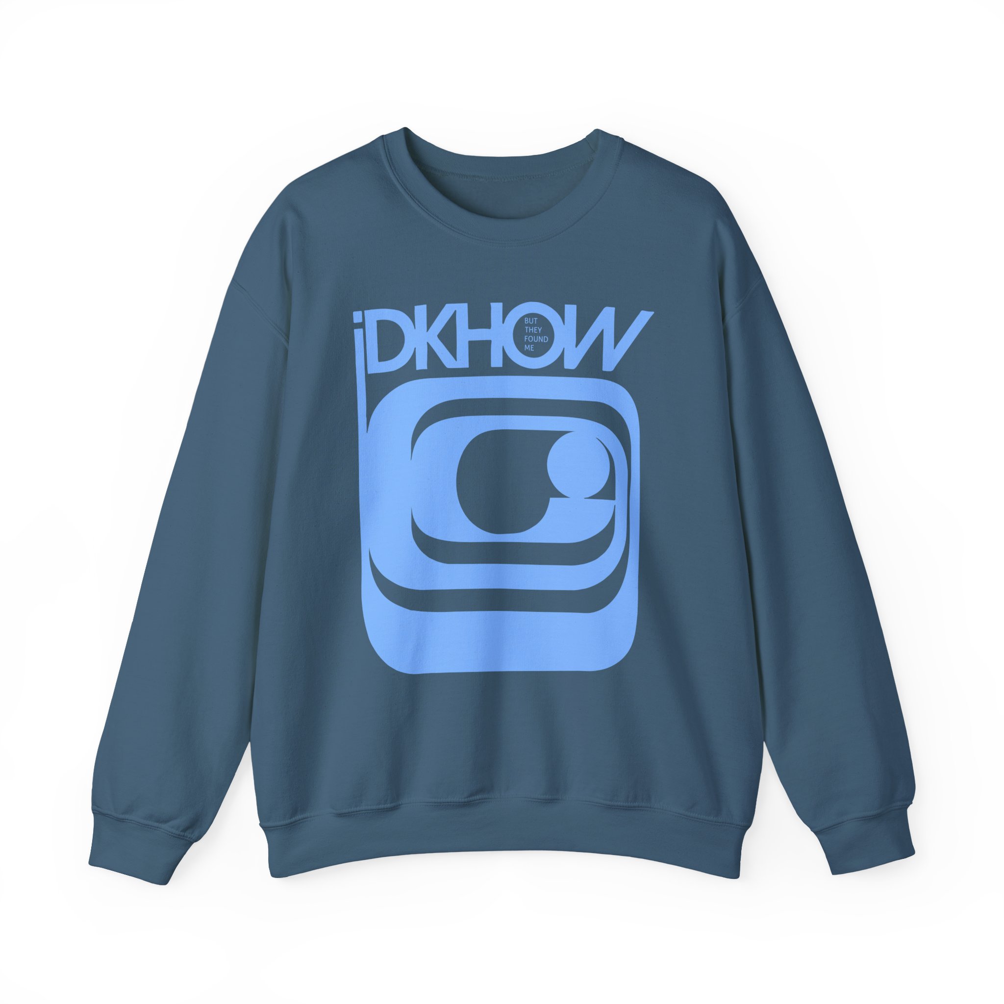 iDKHOW SWIRL MONITOR Unisex Heavy Blendâ„¢ Crewneck Sweatshirt