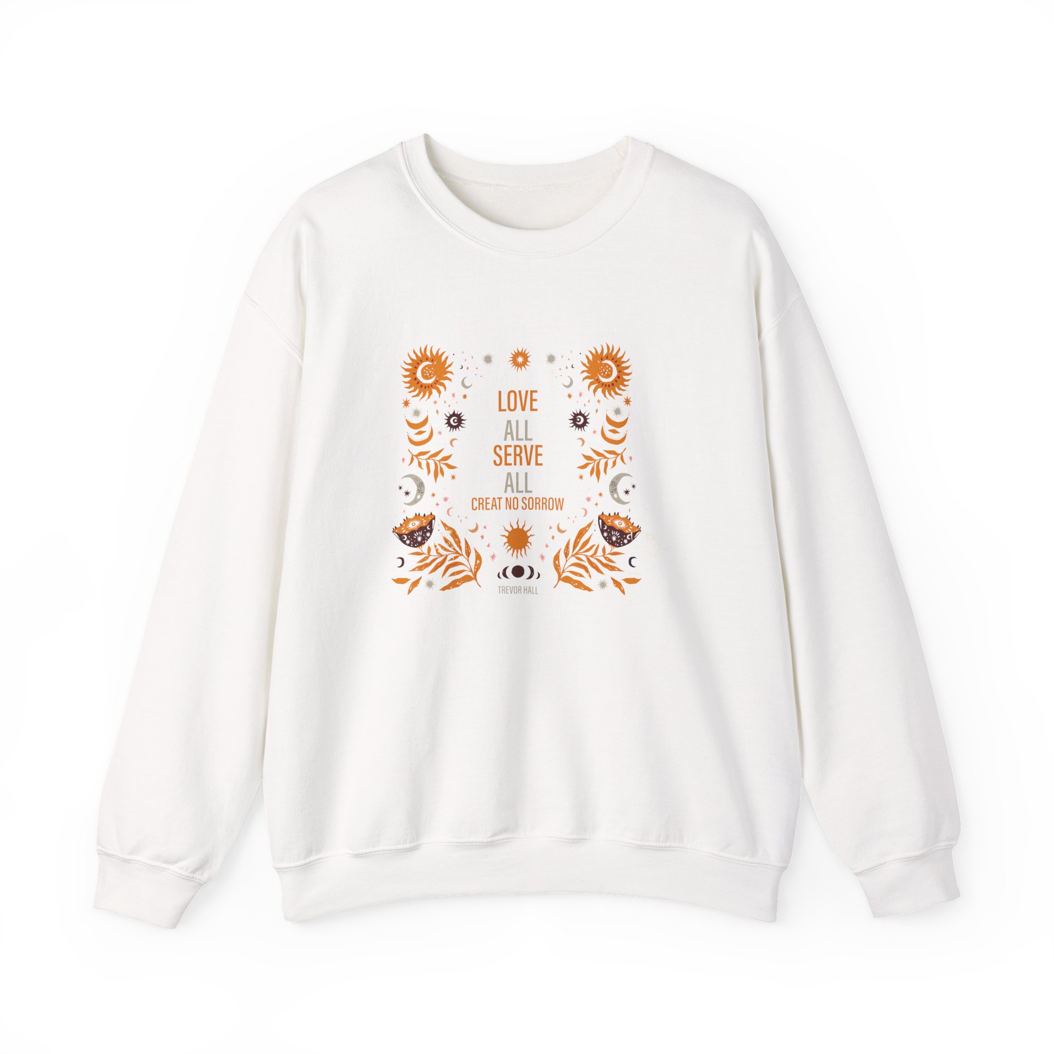 Trevor Hall Youth Love All Unisex Heavy Blendâ„¢ Crewneck Sweatshirt