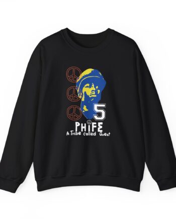 A Tribe Called Quest Phife Peace Unisex Heavy Blend™ Crewneck Sweatshirt