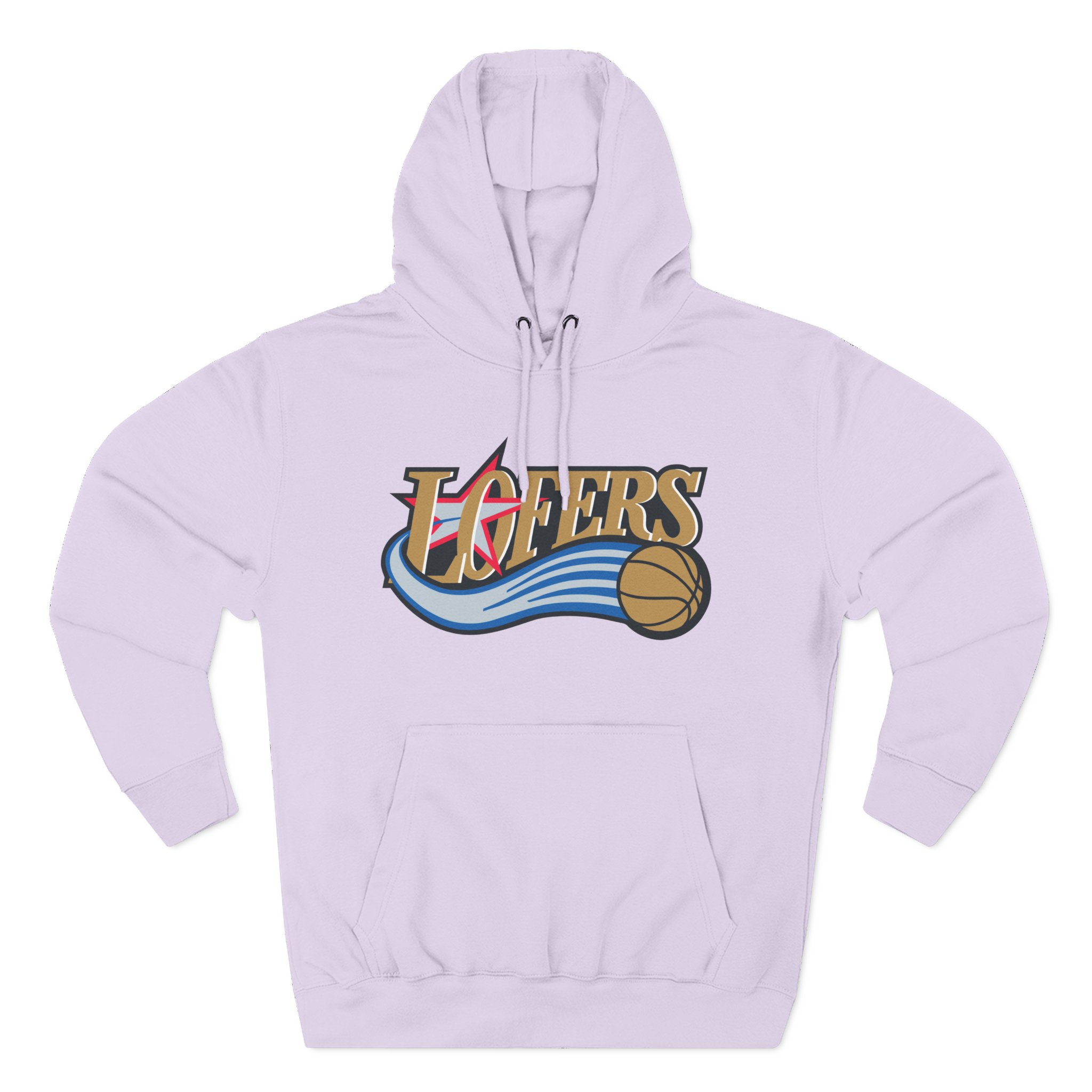 Lofe Three-Panel Fleece Hoodie