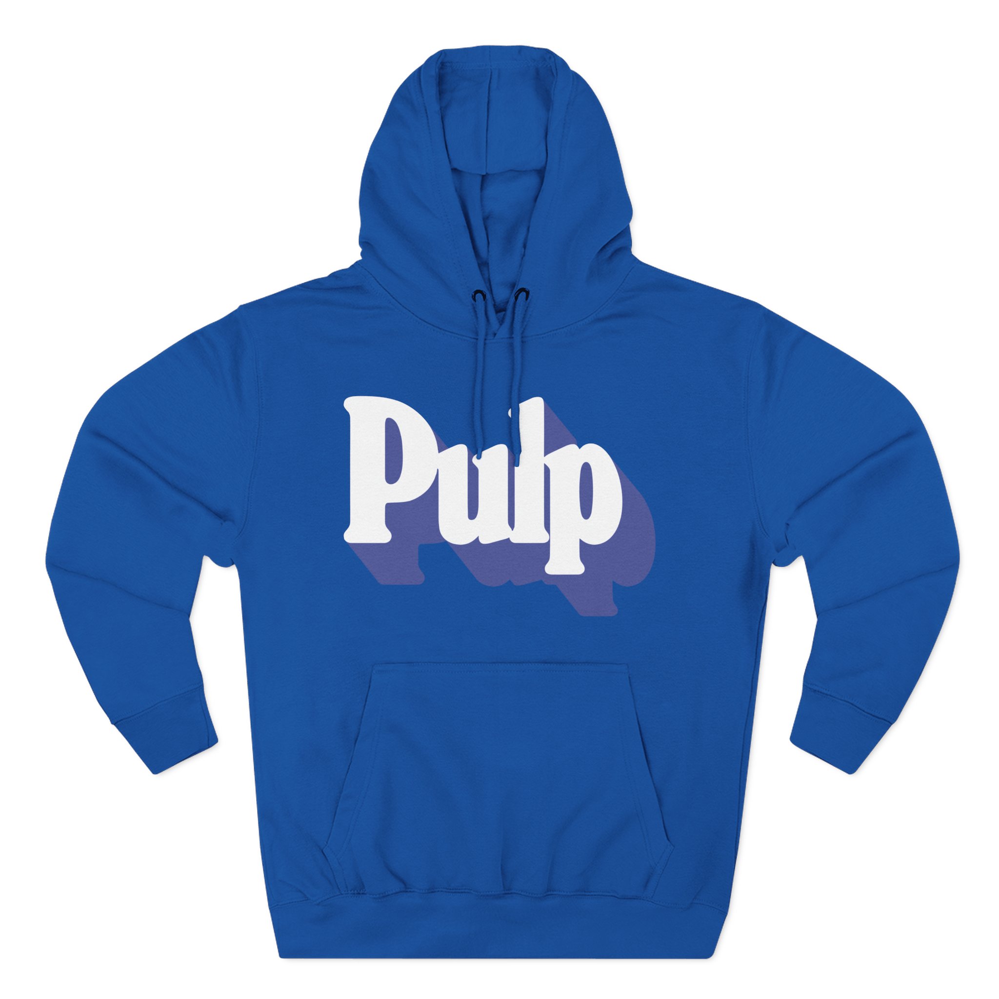 Pulp Shadow Logo Three-Panel Fleece Hoodie