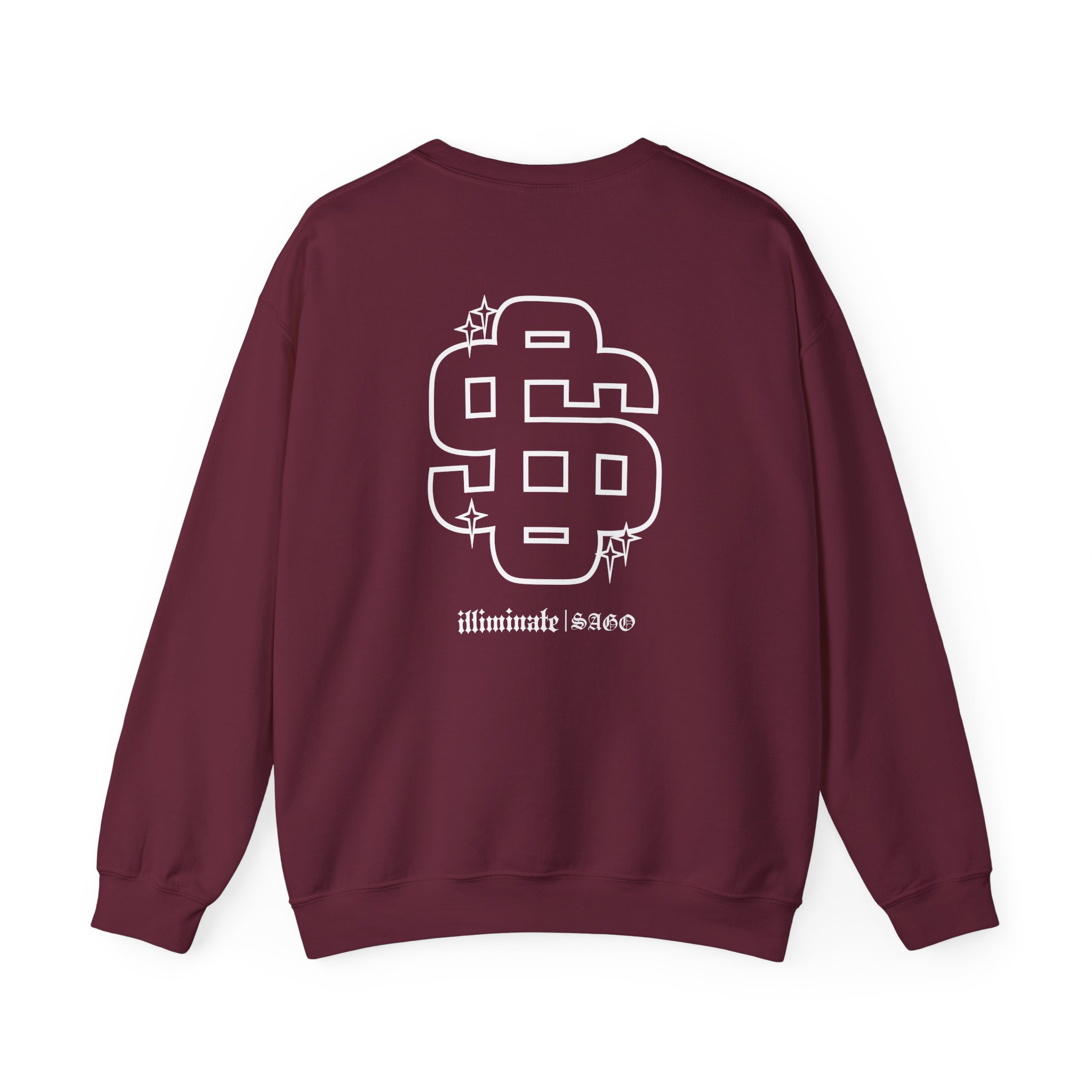 Illiminate Collab Unisex Heavy Blendâ„¢ Crewneck Sweatshirt