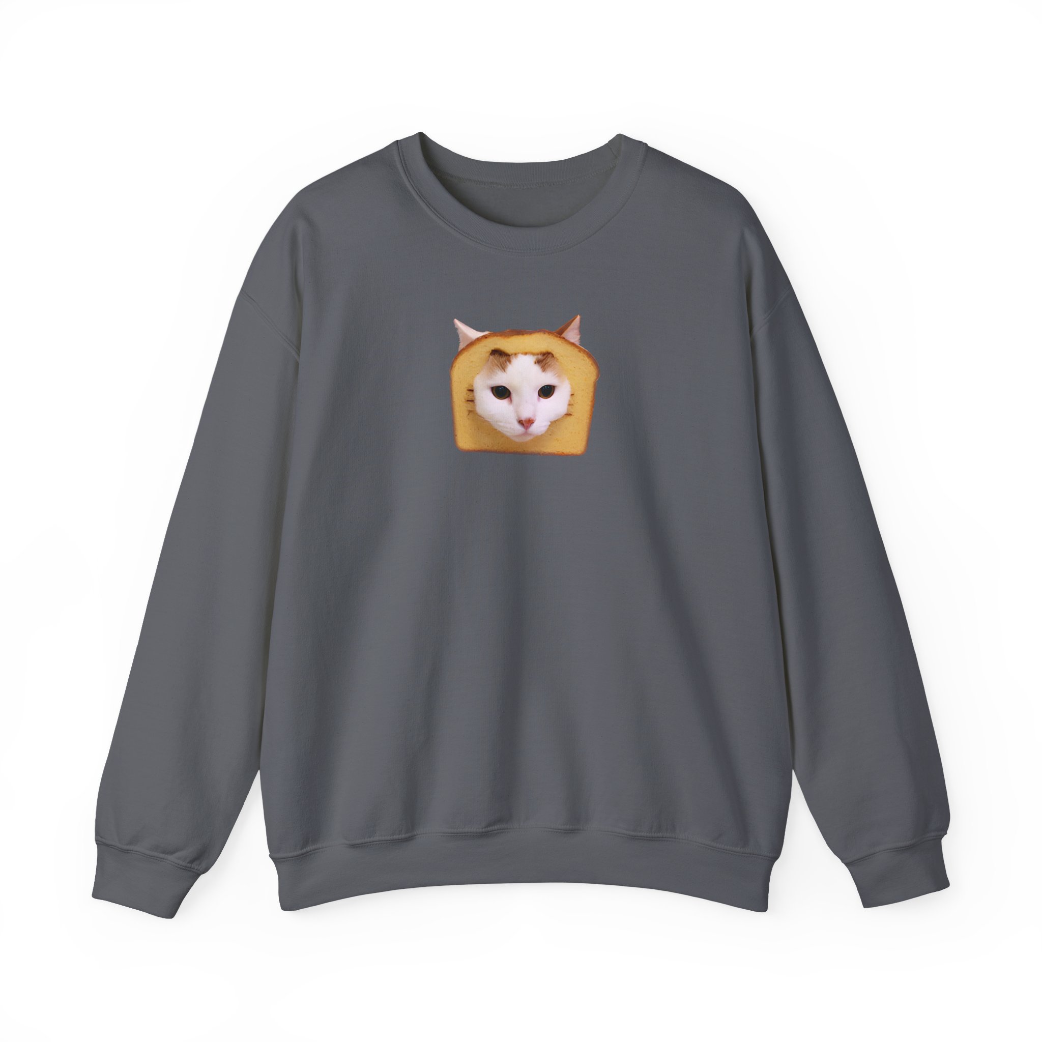 William Osman Bread Cat Unisex Heavy Blendâ„¢ Crewneck Sweatshirt