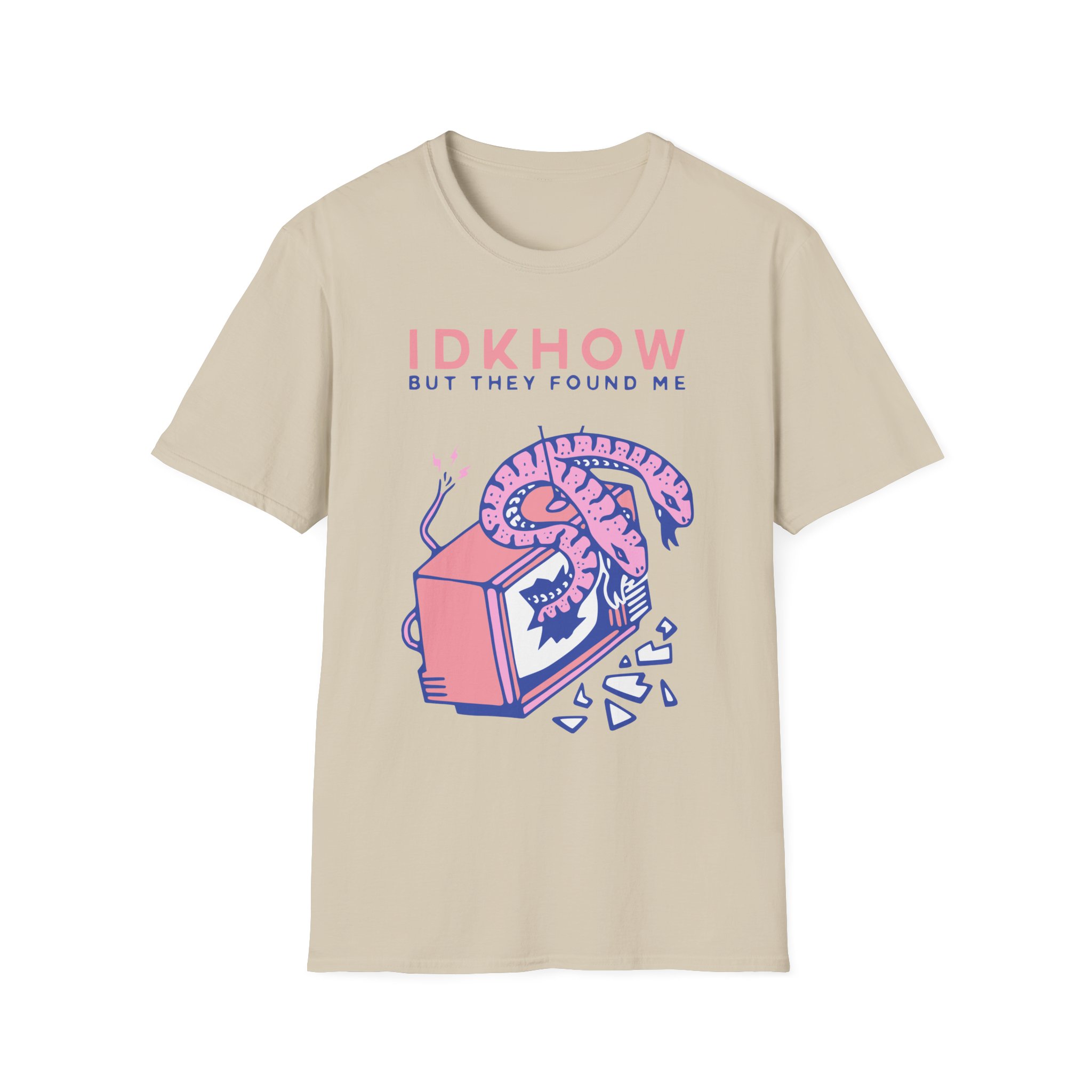 iDKHOW Screentime Unisex Softstyle T-Shirt