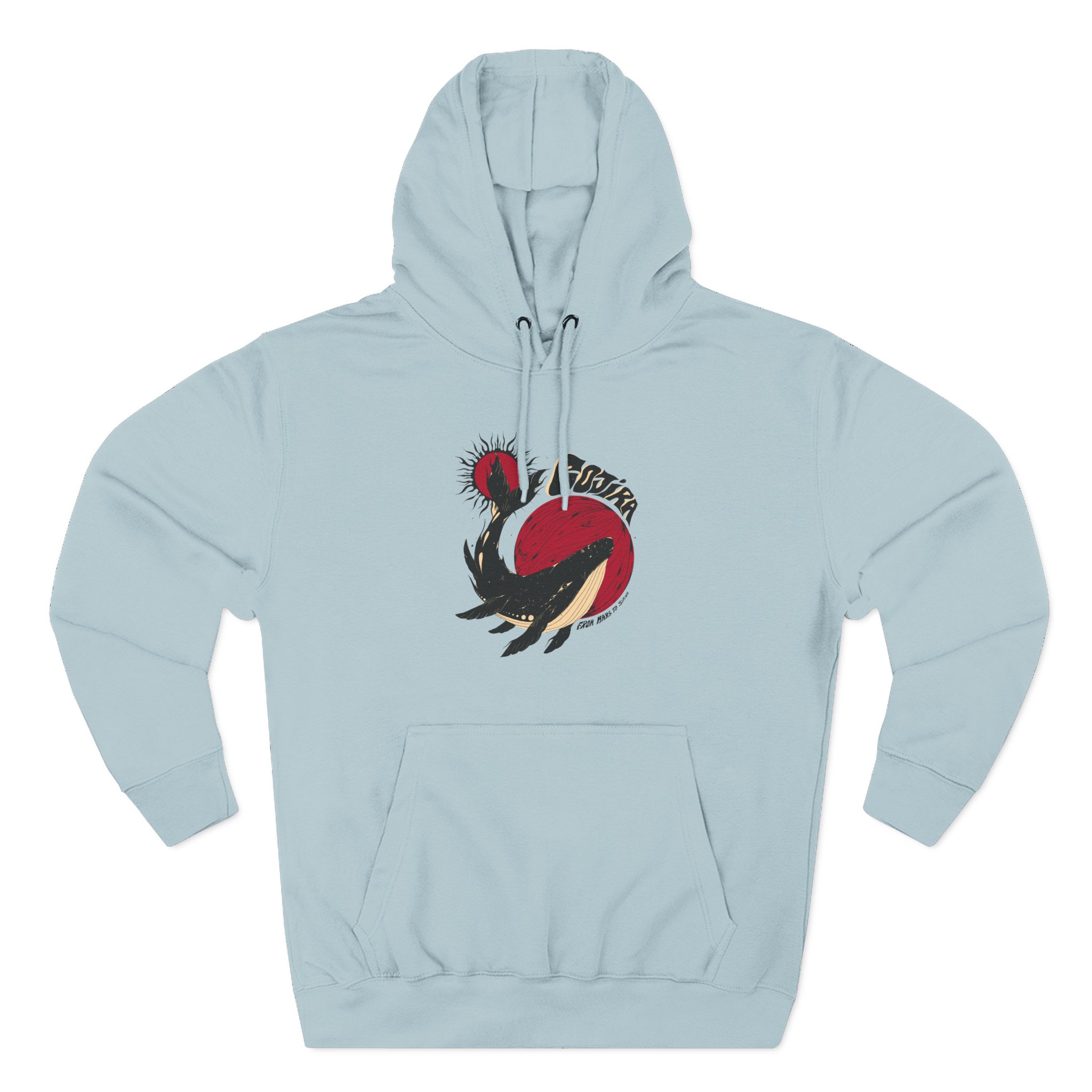 Gojira Whale Three-Panel Fleece Hoodie
