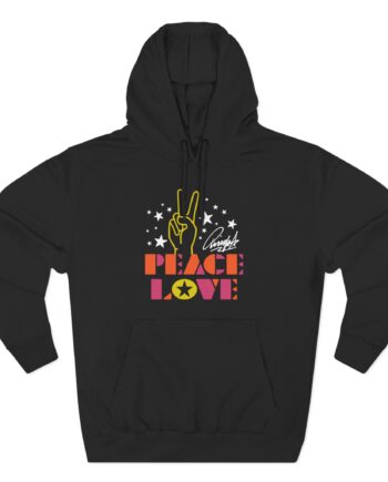 Ringo Starr Peace & Love Peace Sign Three-Panel Fleece Hoodie