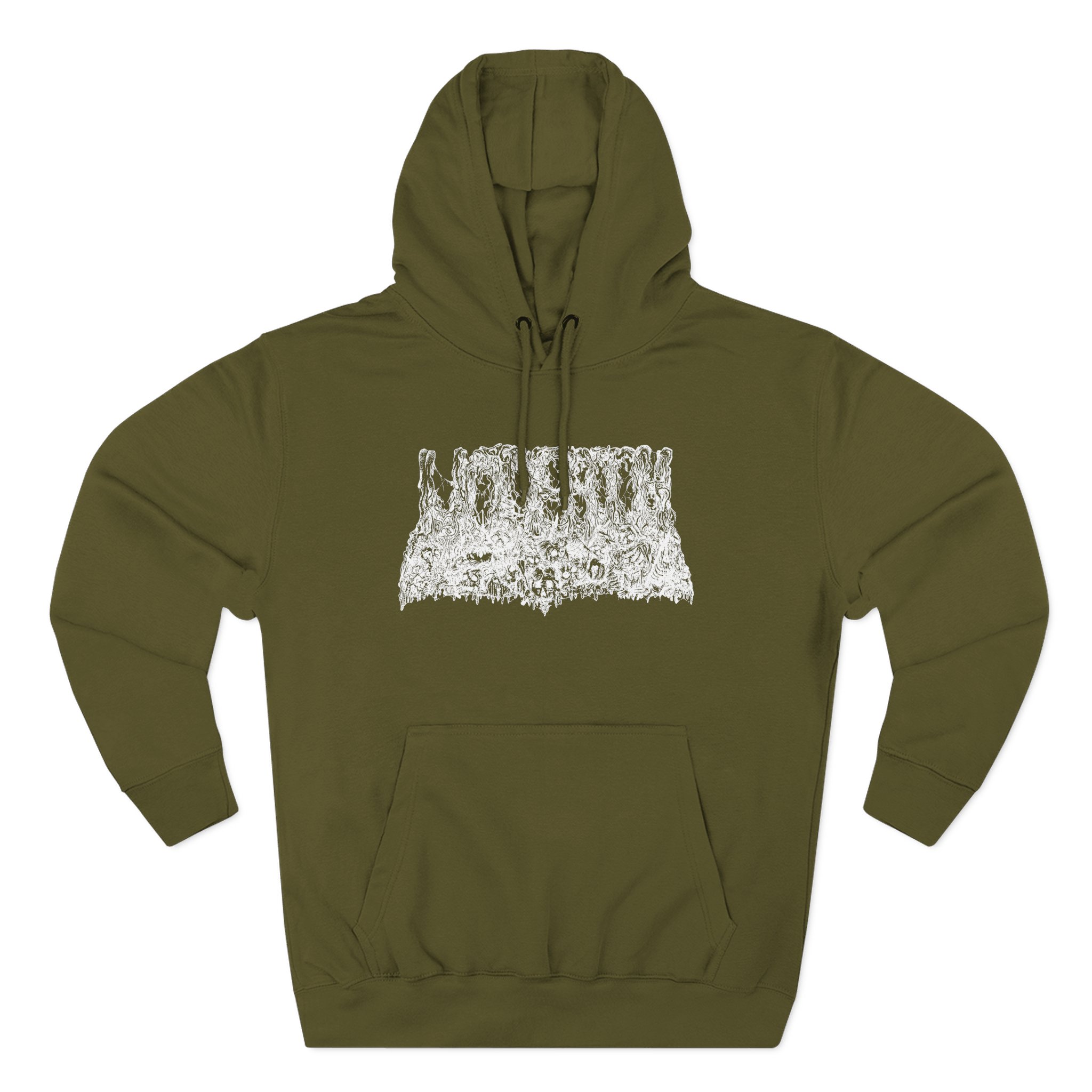 Undeath Time to Rise Three-Panel Fleece Hoodie