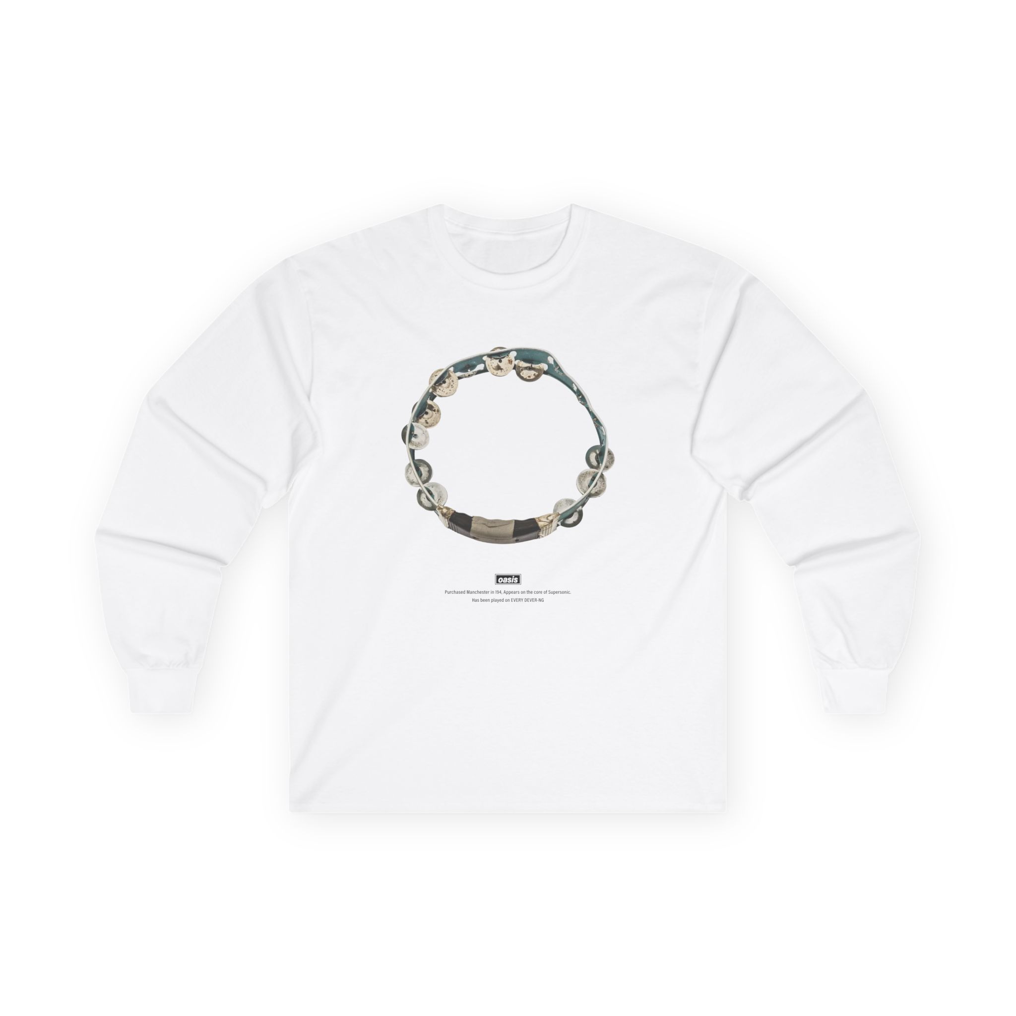 Oasis DM Tamborine Unisex Ultra Cotton Long Sleeve Tee