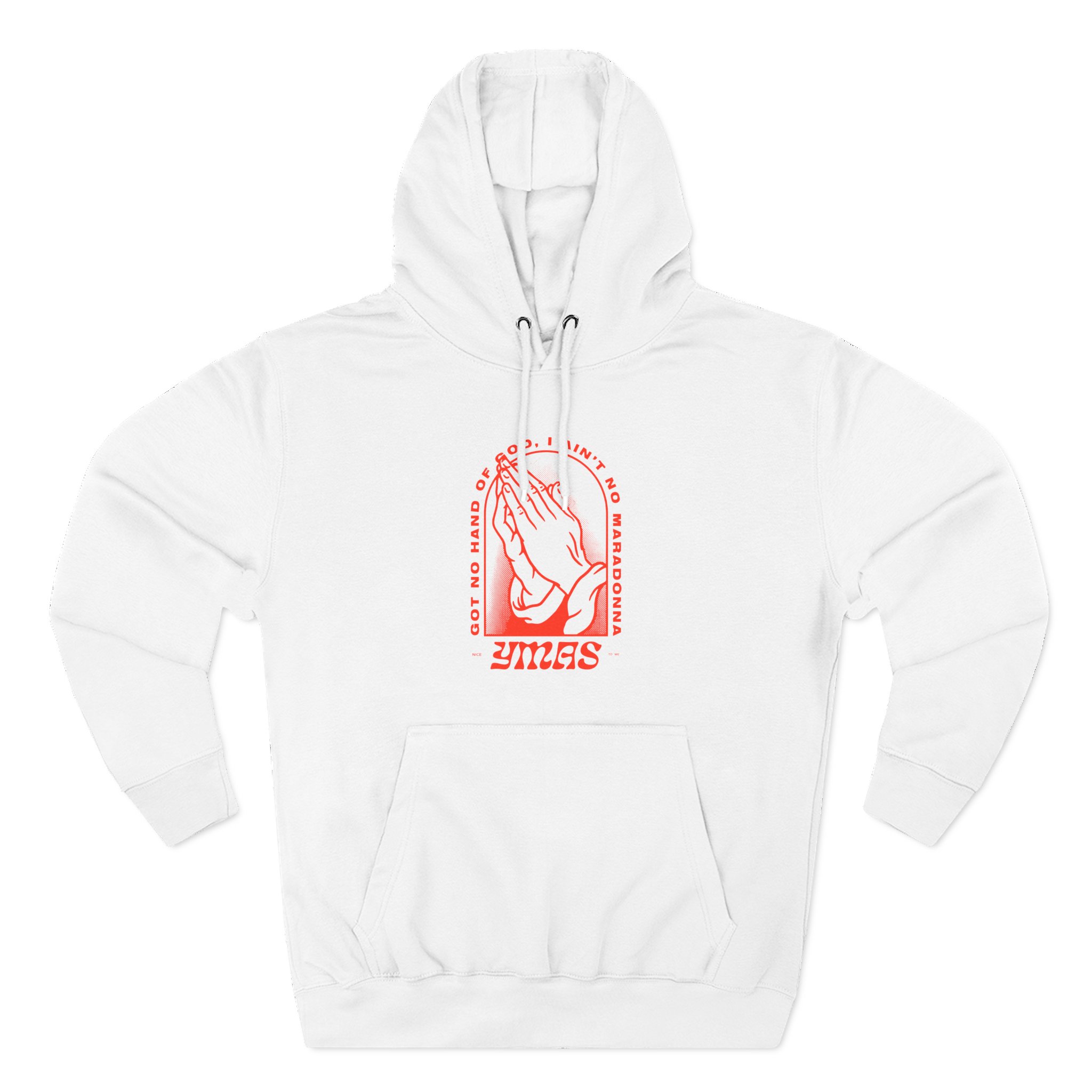 You Me at Six Hand of God Three-Panel Fleece Hoodie