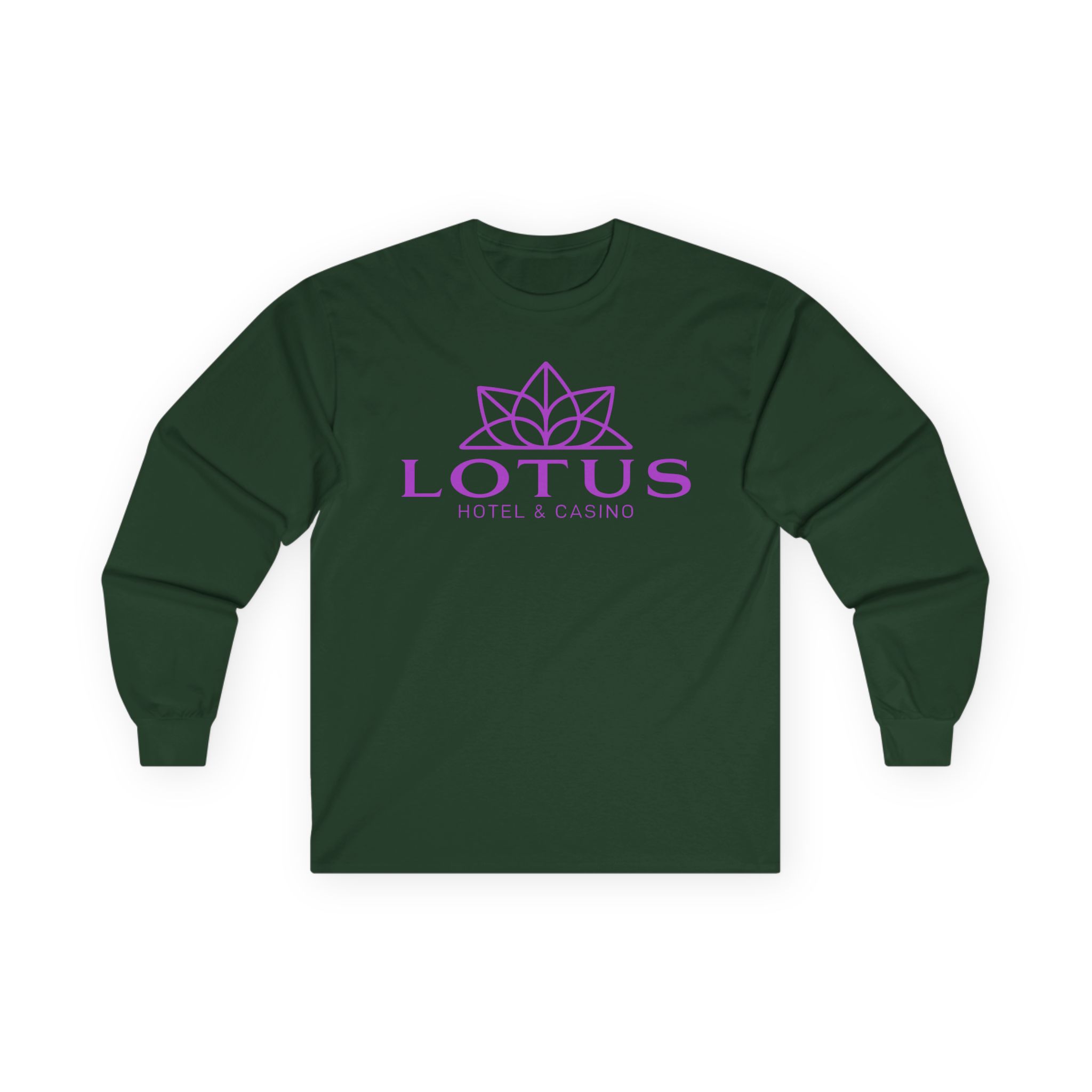 Percy Jackson and the Olympians Lotus Hotel & Casino Unisex Ultra Cotton Long Sleeve Tee
