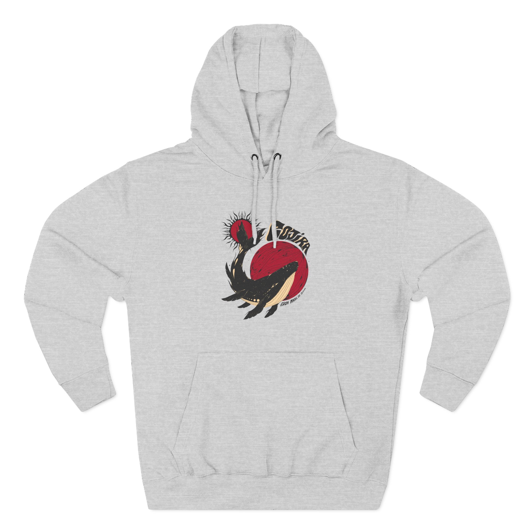 Gojira Whale Three-Panel Fleece Hoodie