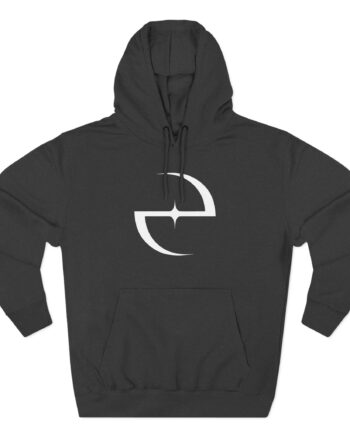 Evanescence E-logo Three-Panel Fleece Hoodie
