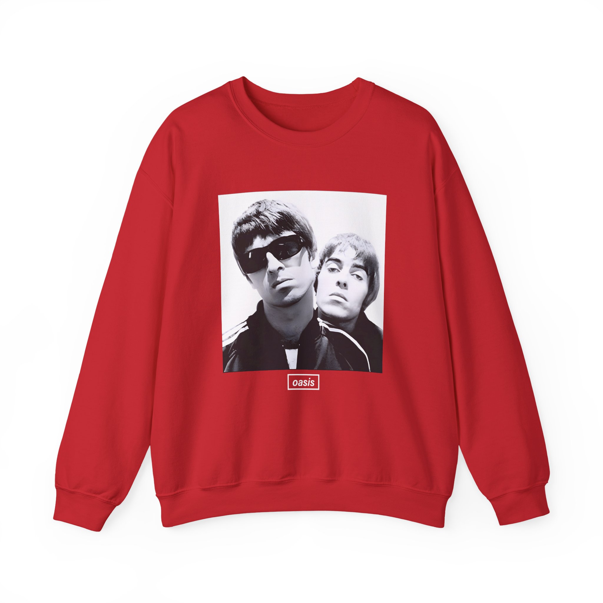 Oasis Liam & Noel Unisex Heavy Blendâ„¢ Crewneck Sweatshirt