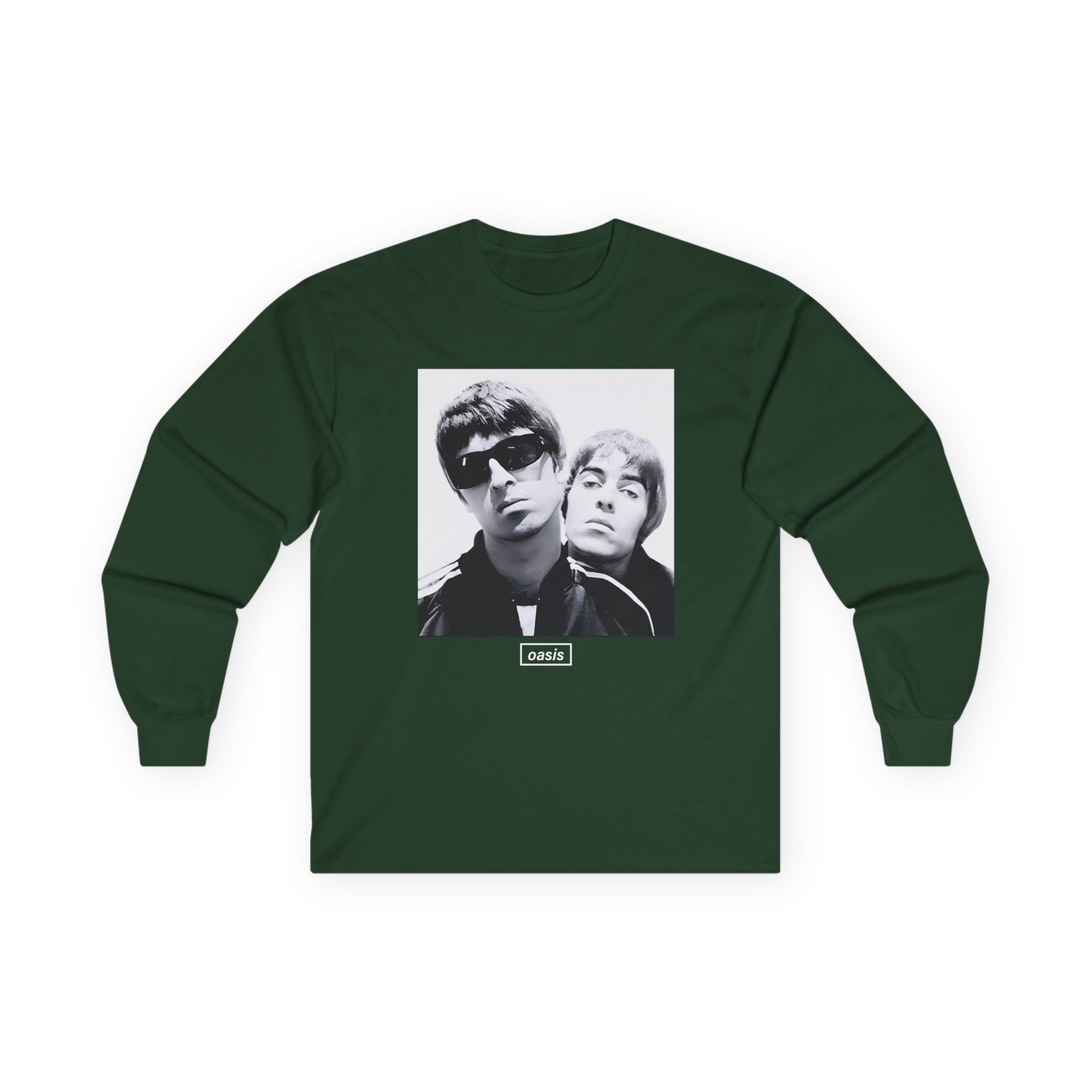 Oasis Liam & Noel Unisex Ultra Cotton Long Sleeve Tee