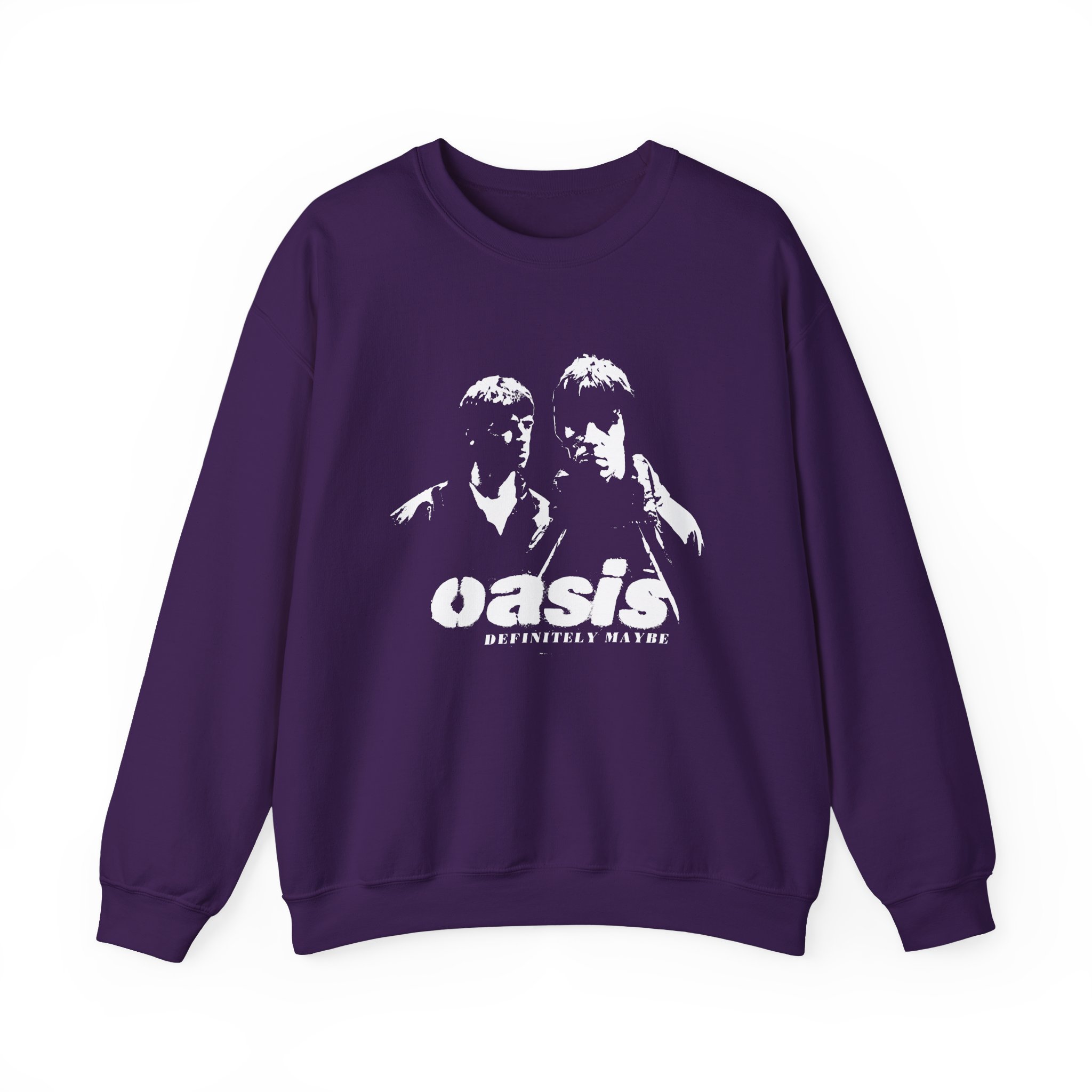 Oasis Photo Stencil Unisex Heavy Blendâ„¢ Crewneck Sweatshirt