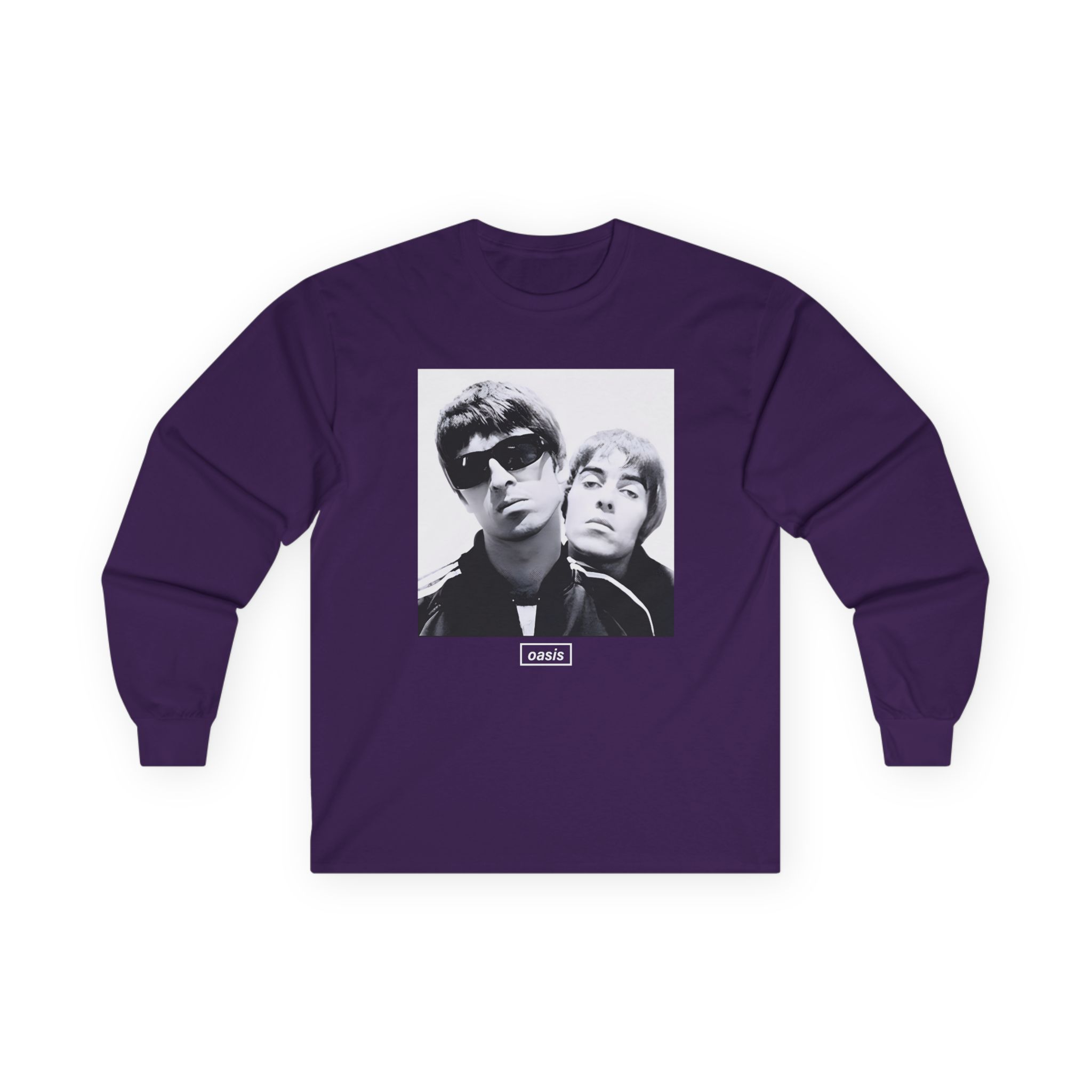 Oasis Liam & Noel Unisex Ultra Cotton Long Sleeve Tee