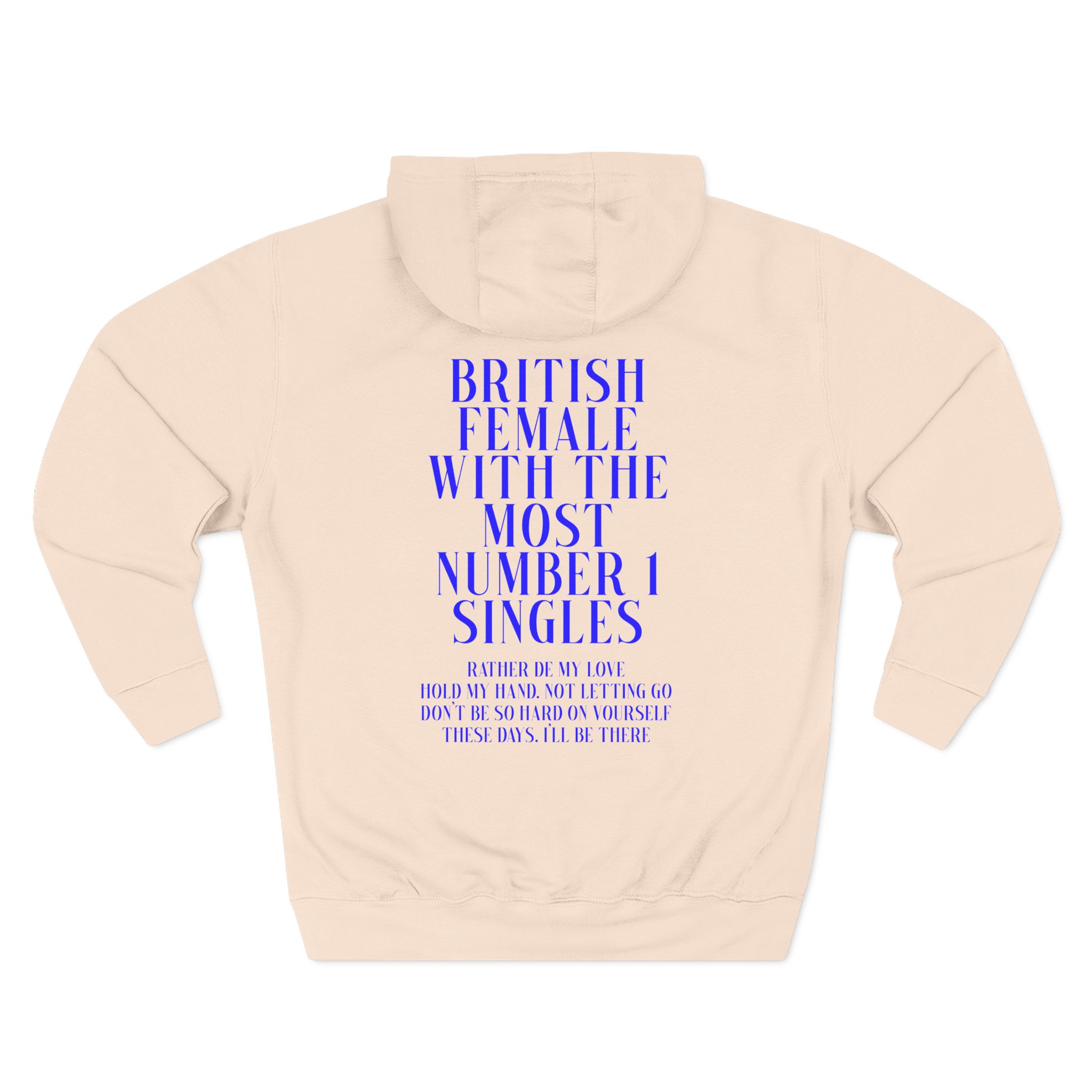 Jess Glynne WTF Is Jess Glynne Three-Panel Fleece Hoodie