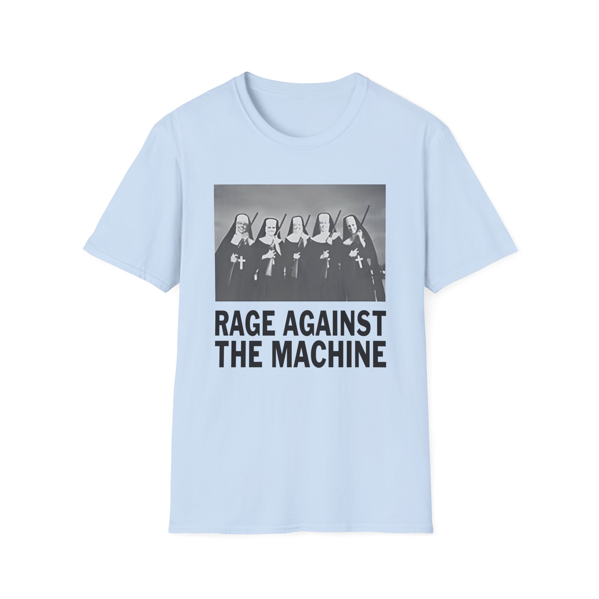 Rage Against the Machine Nuns and Guns Unisex Softstyle T-Shirt