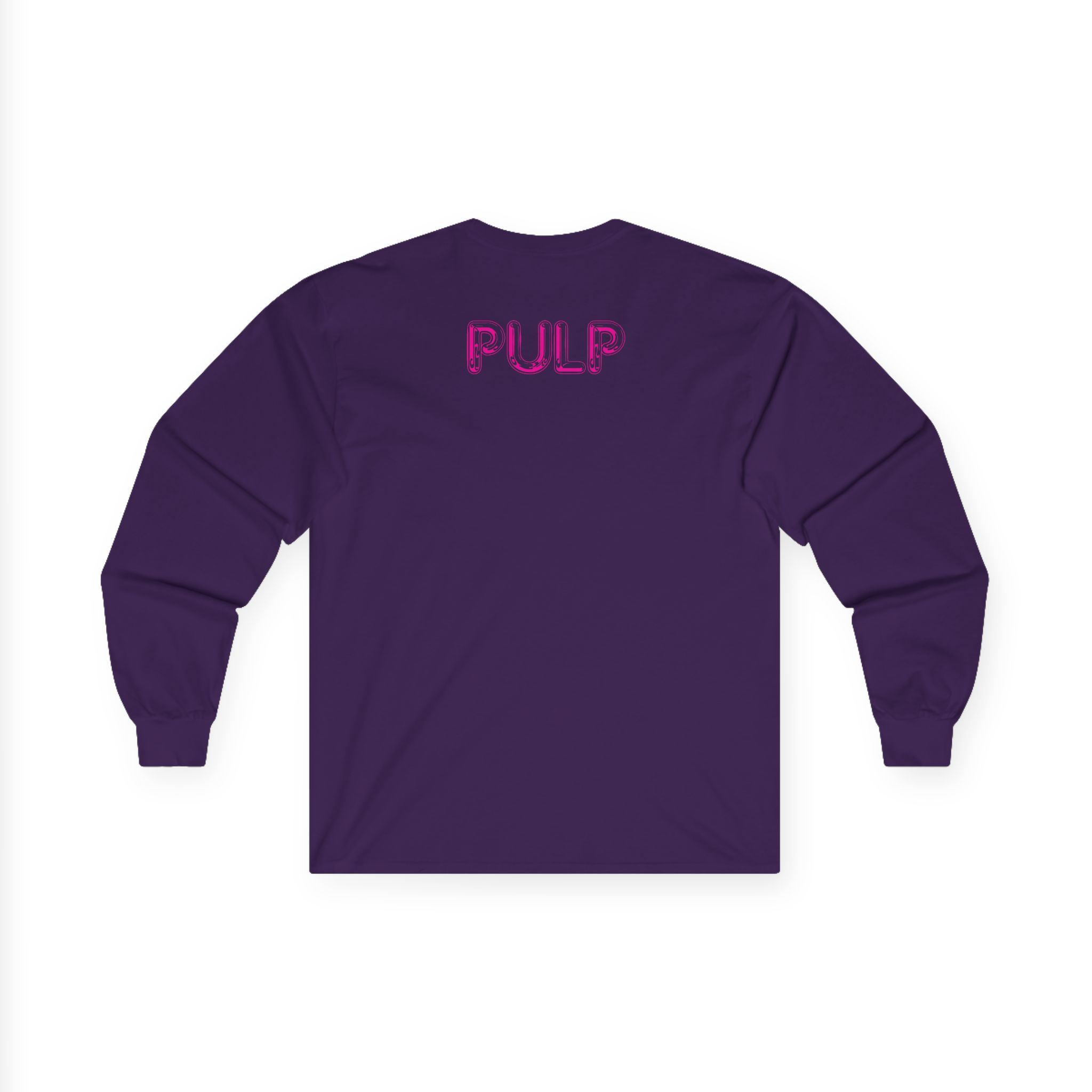 Pulp Let’s All Meet Up Ecru Unisex Ultra Cotton Long Sleeve Tee