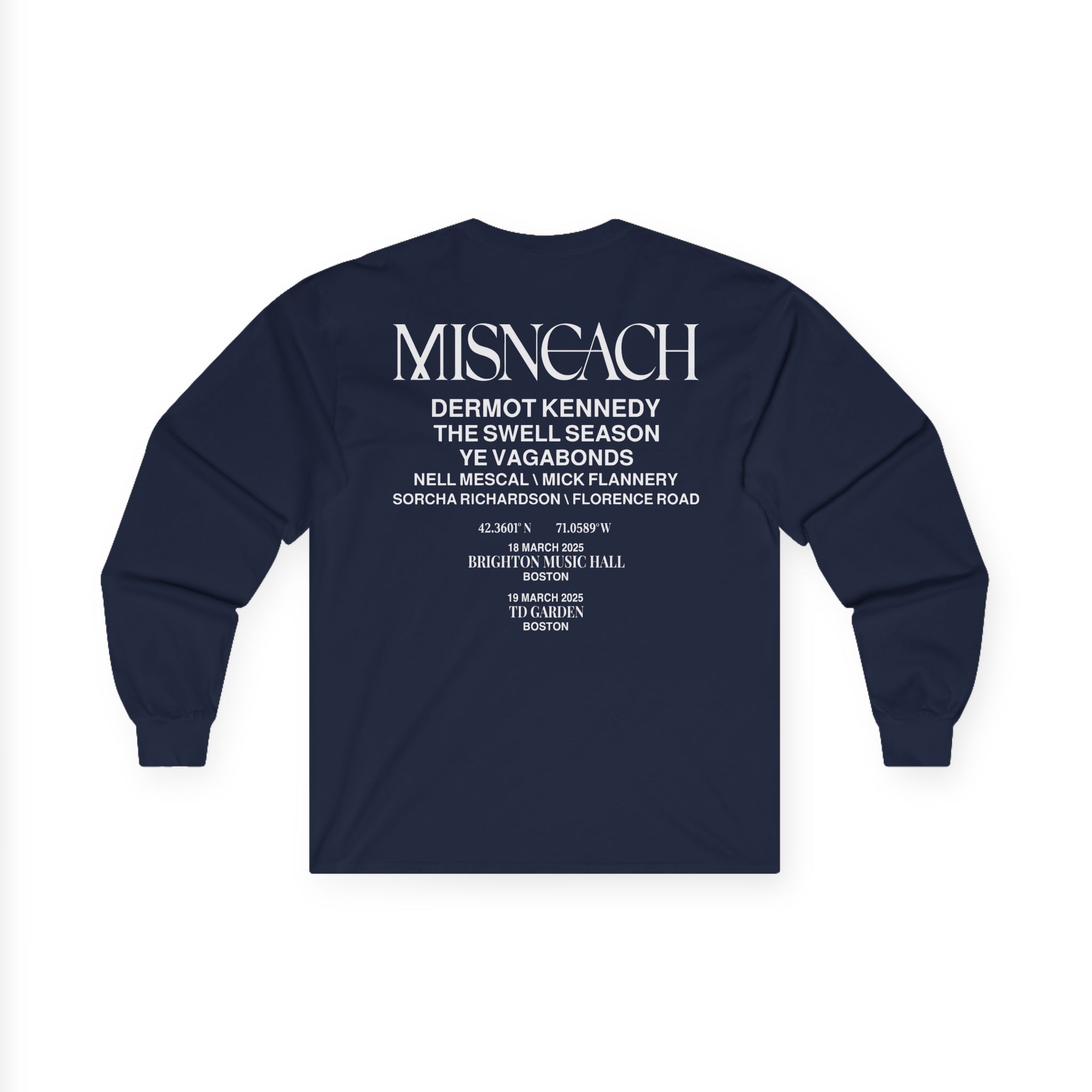 Dermot Kennedy Misneach Festival Unisex Ultra Cotton Long Sleeve Tee