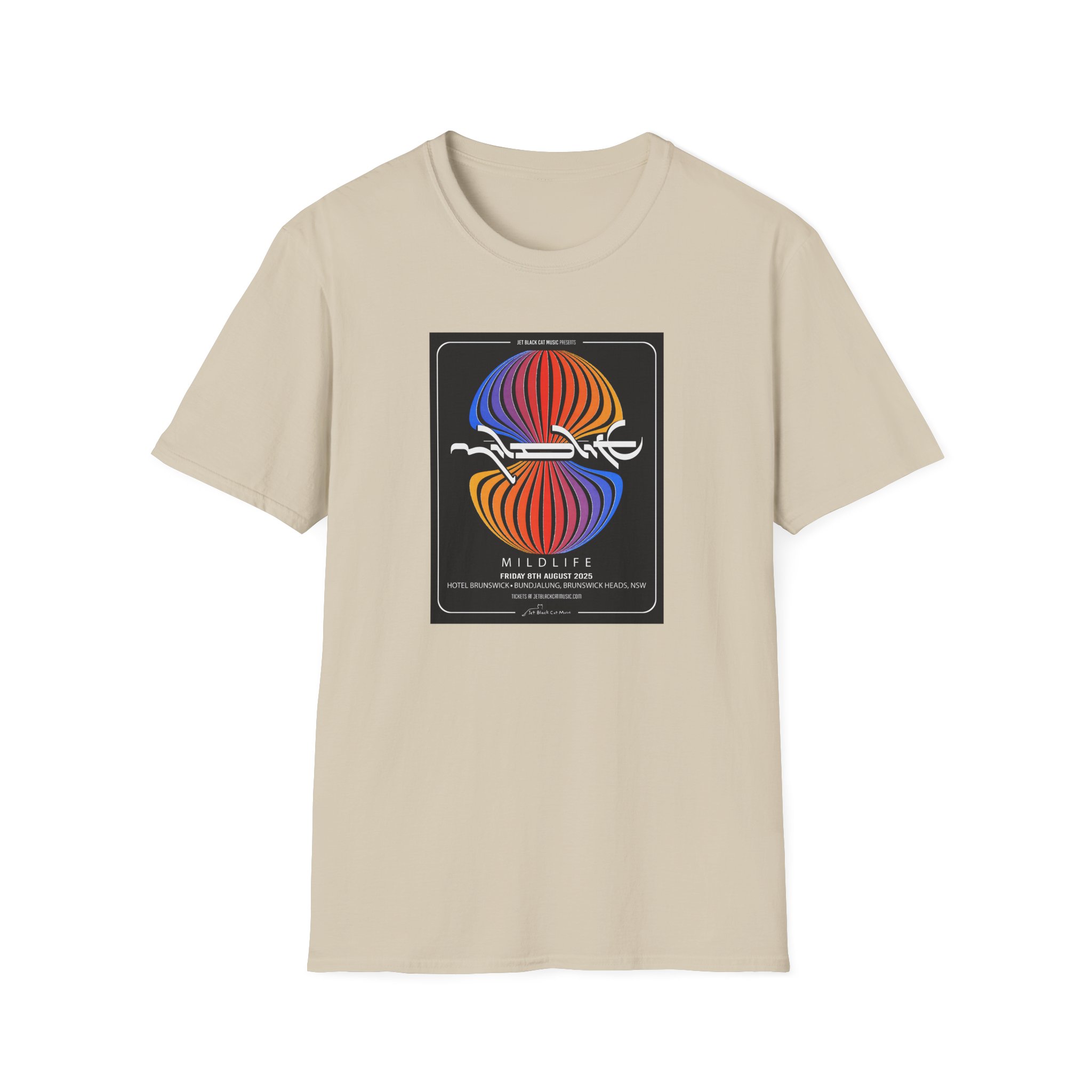 Mildlife Hotel Brunswick, NSW Concert Unisex Softstyle T-Shirt