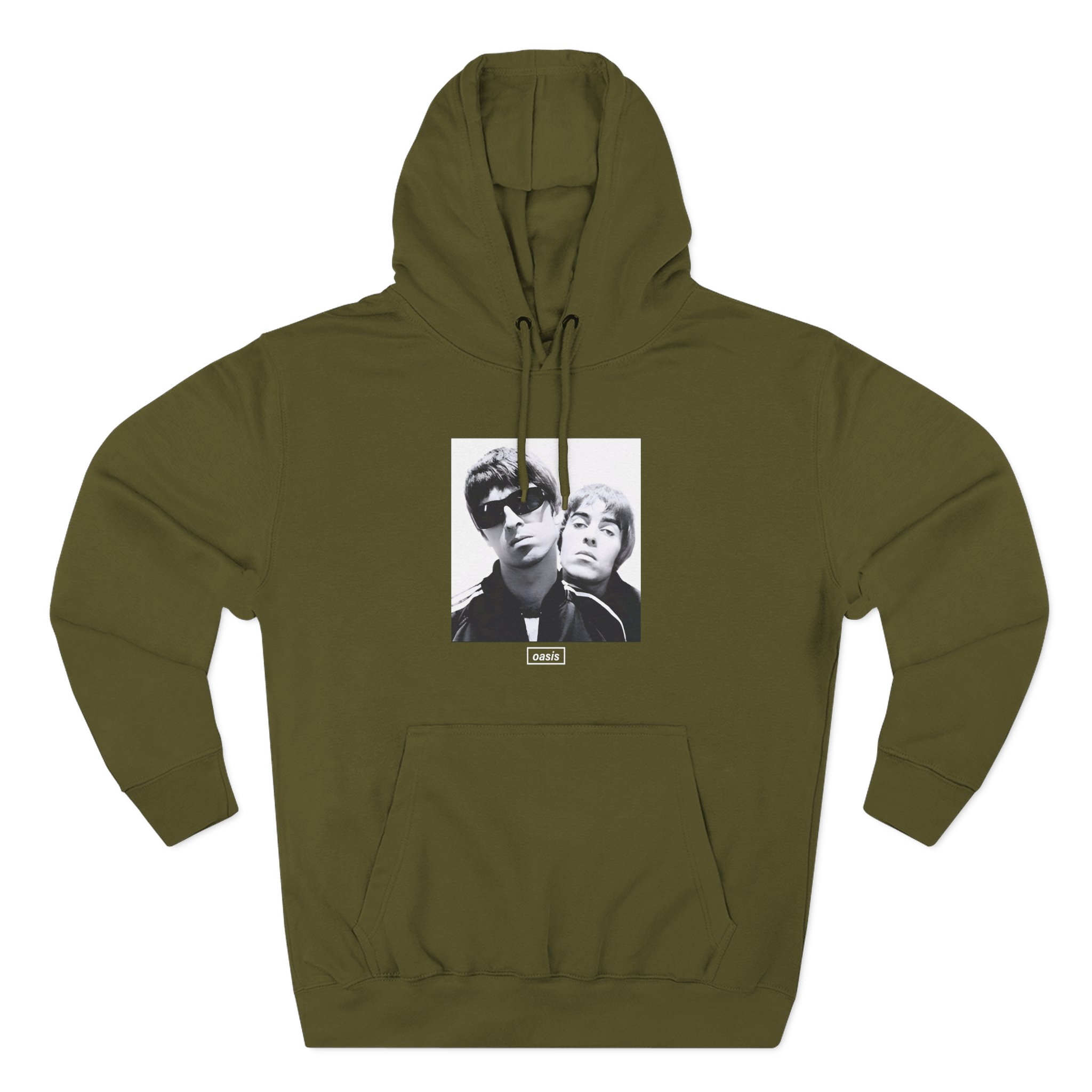 Oasis Liam & Noel Three-Panel Fleece Hoodie