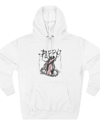 Poppy  Three-Panel Fleece Hoodie