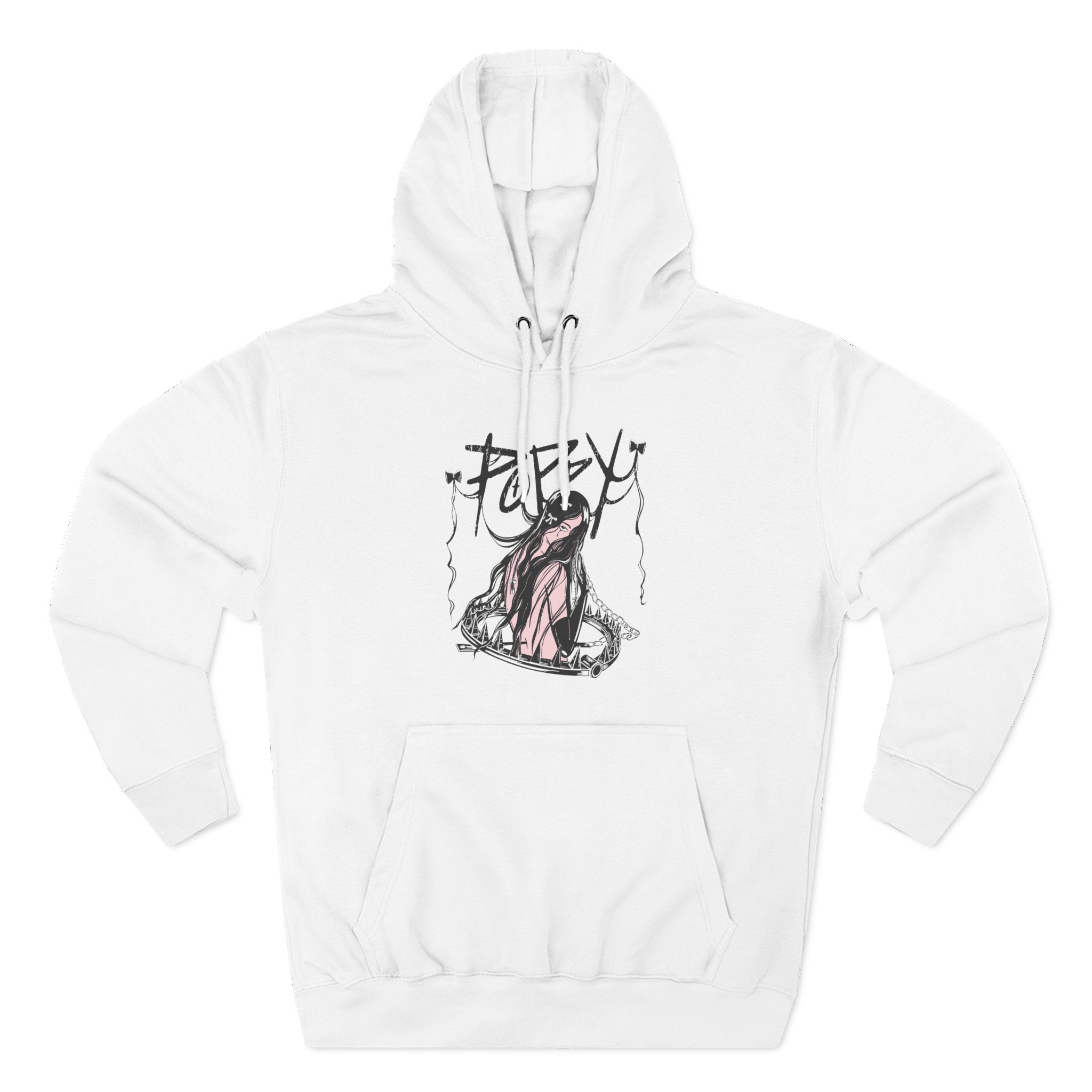 Poppy Three-Panel Fleece Hoodie