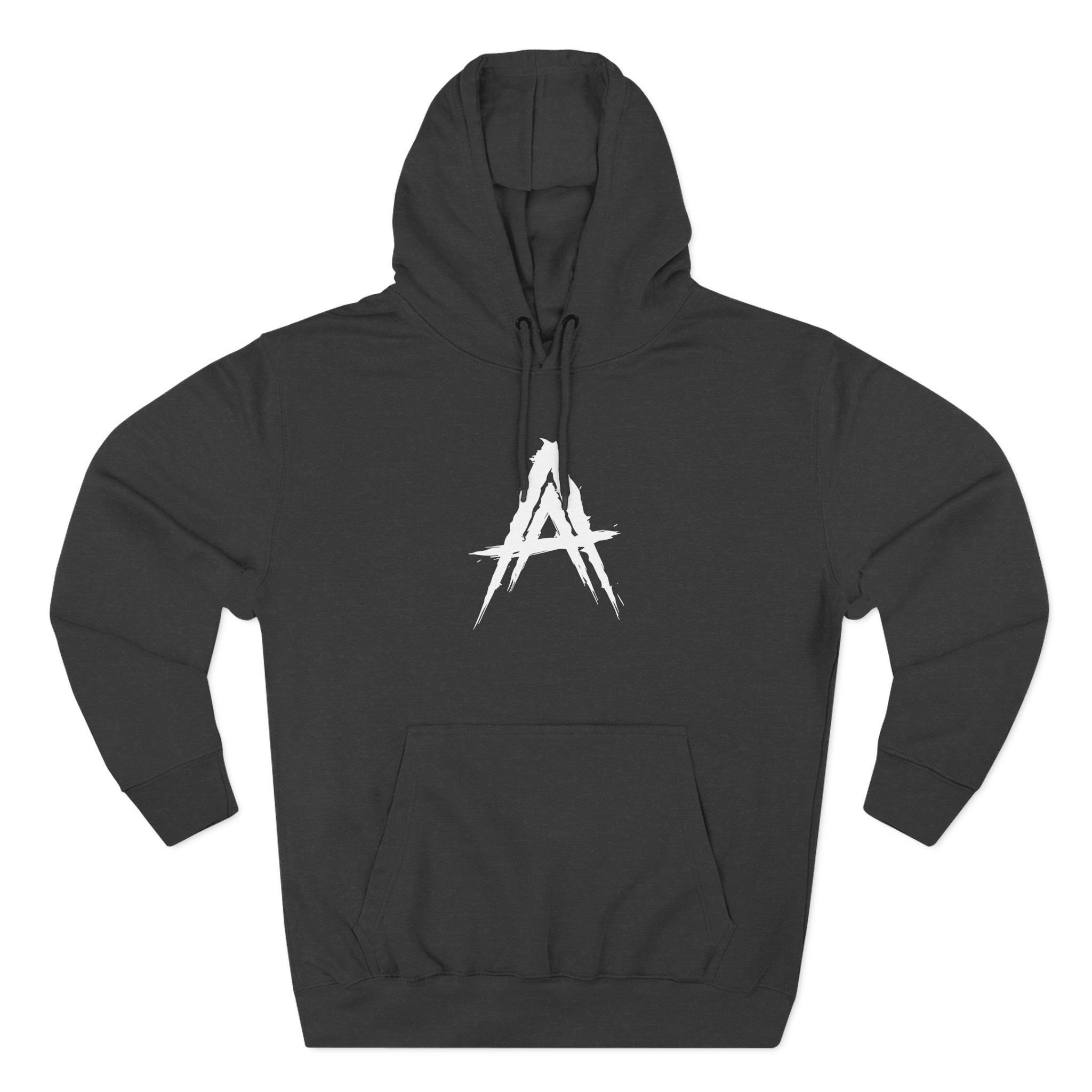 Anuel Aa Three-Panel Fleece Hoodie