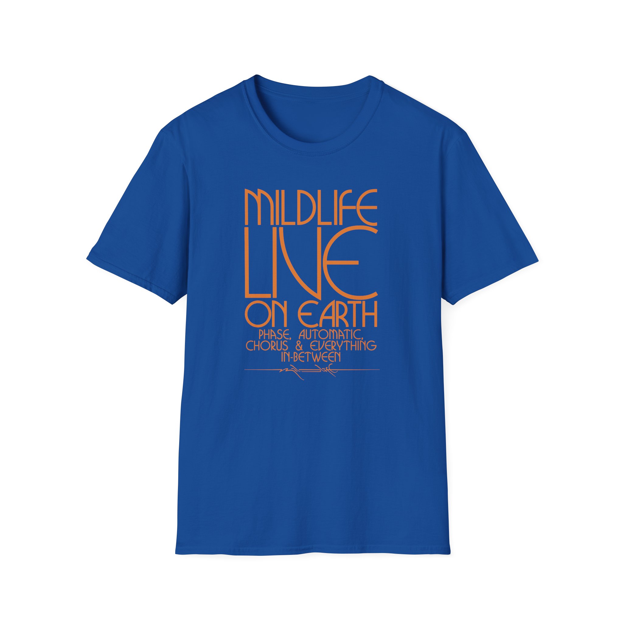Mildlife Live on Earth Unisex Softstyle T-Shirt