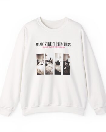 Manic Street Preachers Motorcycle Emptiness Photo Lilac Unisex Heavy Blend™ Crewneck Sweatshirt