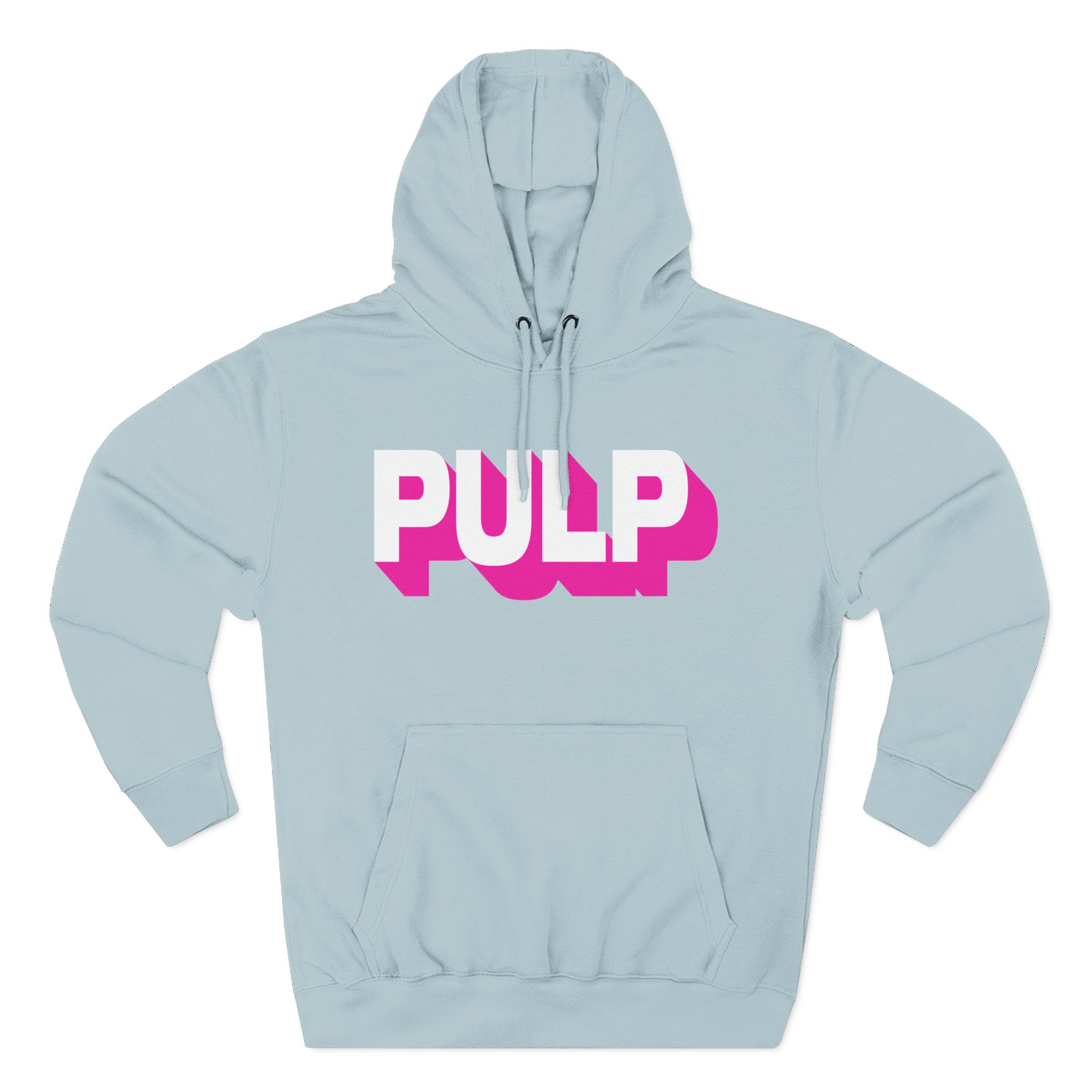 Pulp Logo Three-Panel Fleece Hoodie