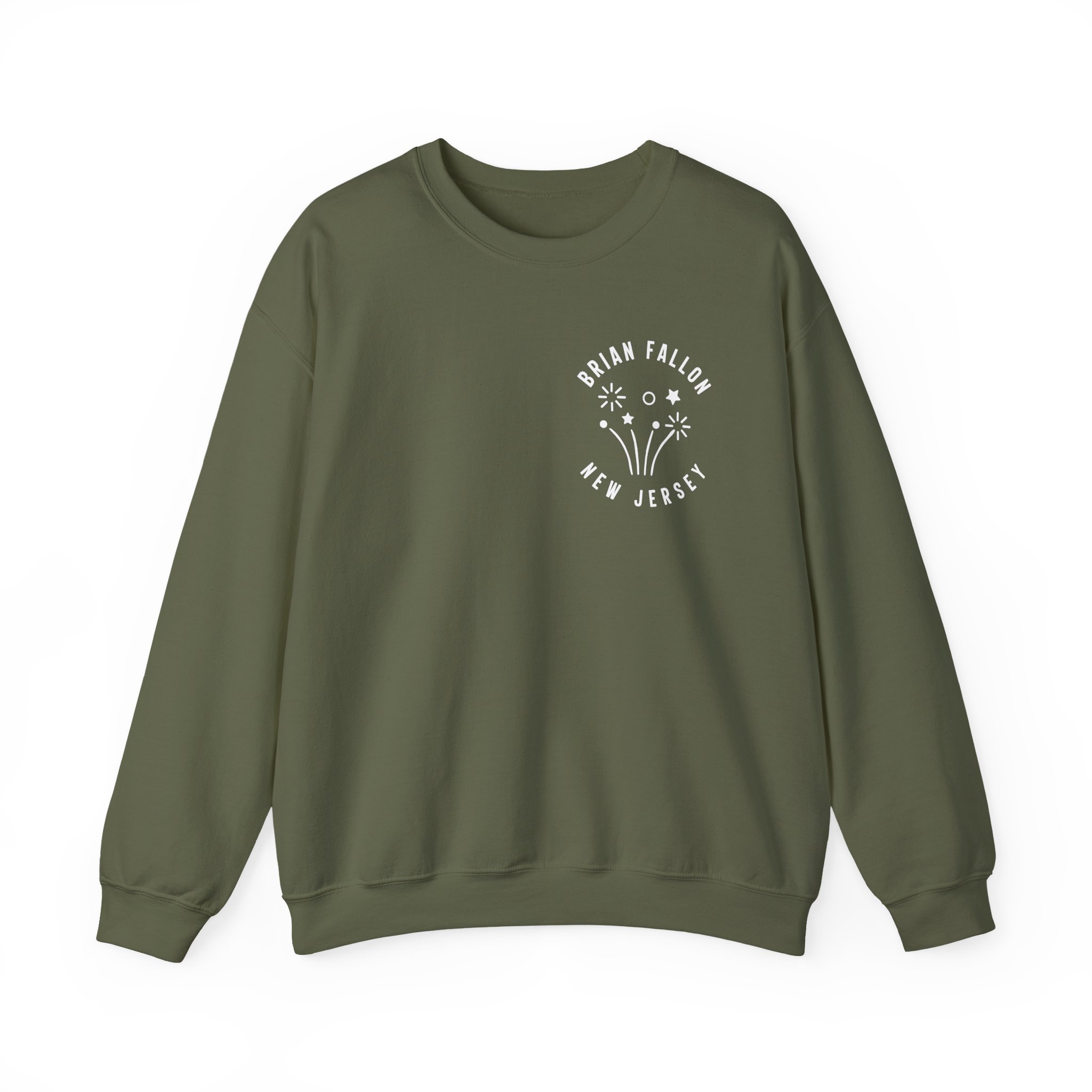 Brian Fallon Fireworks Unisex Heavy Blendâ„¢ Crewneck Sweatshirt
