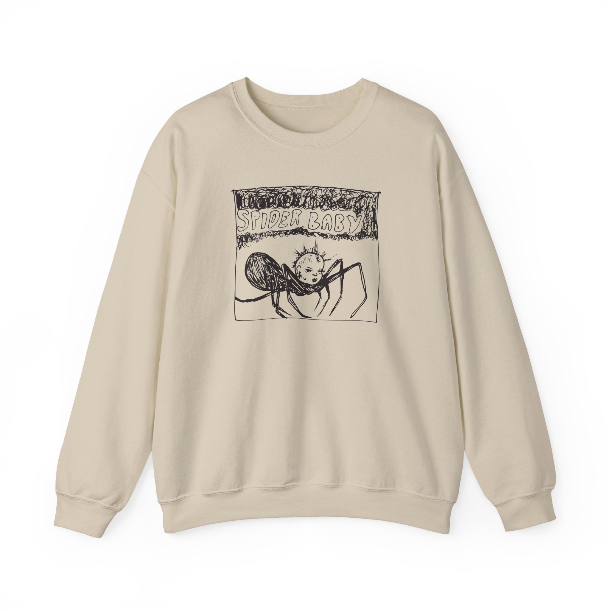 Kurt Cobain Spider Unisex Heavy Blendâ„¢ Crewneck Sweatshirt
