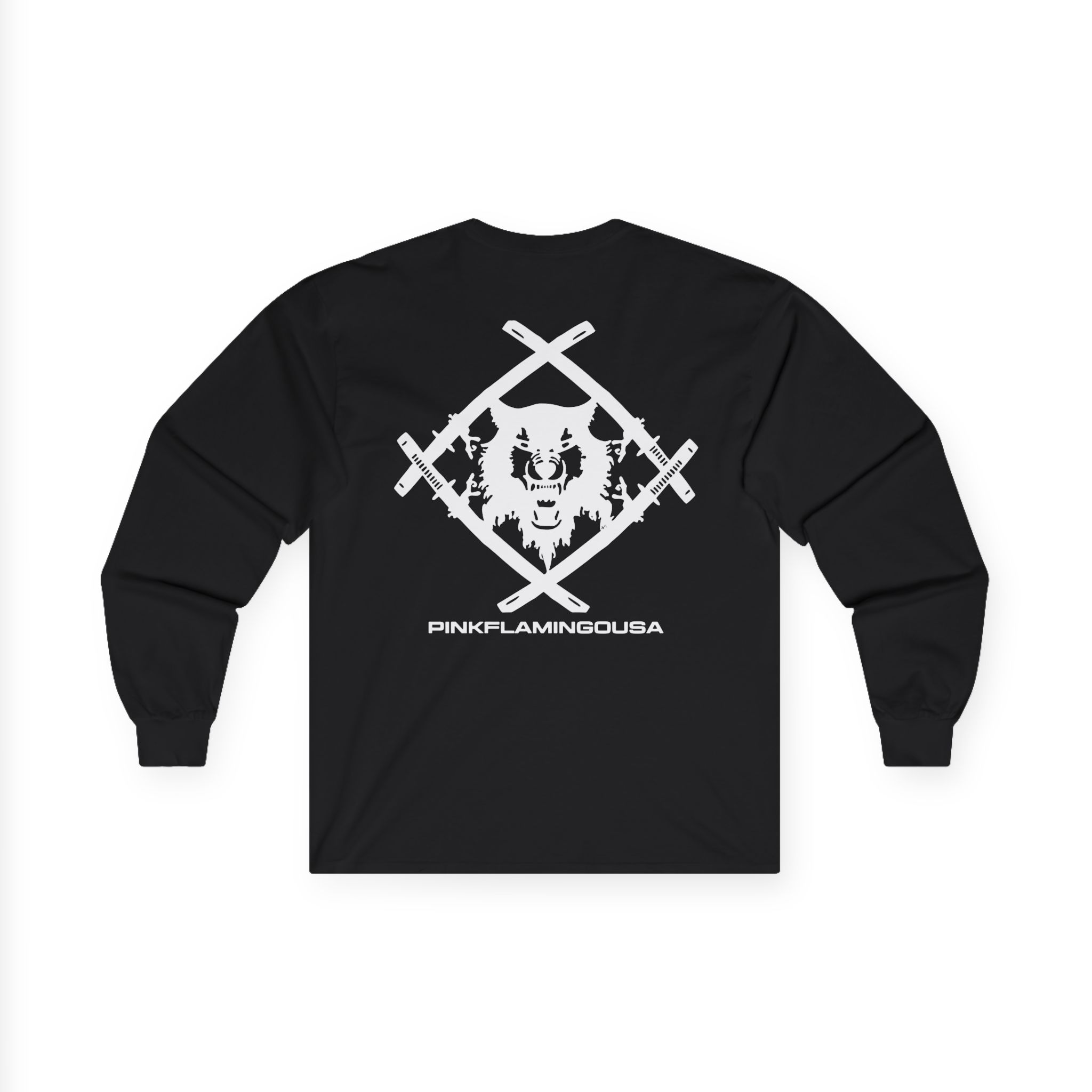 Xavier Wulf Pinkflamingousa Unisex Ultra Cotton Long Sleeve Tee