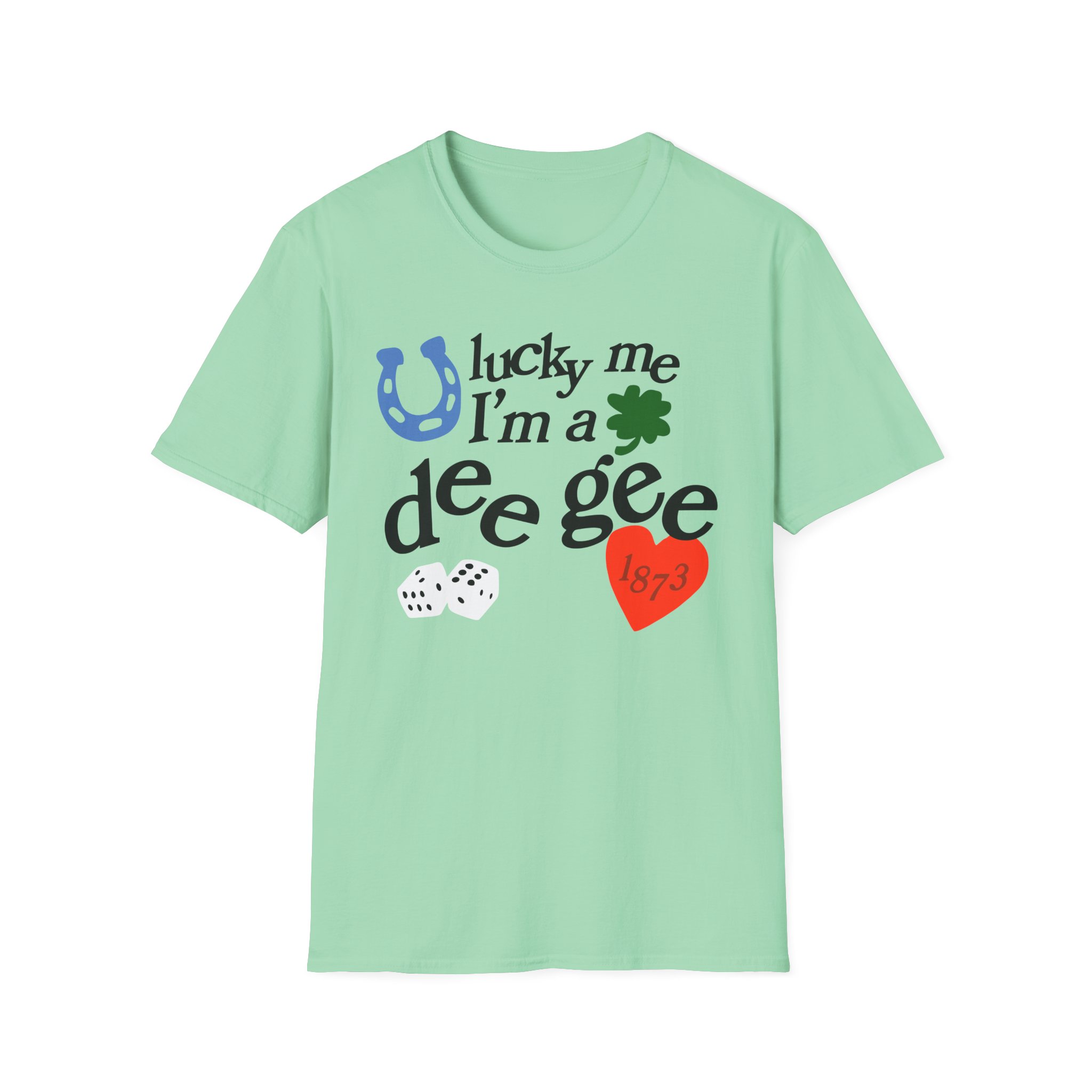 Delta Gamma Lucky Me Unisex Softstyle T-Shirt