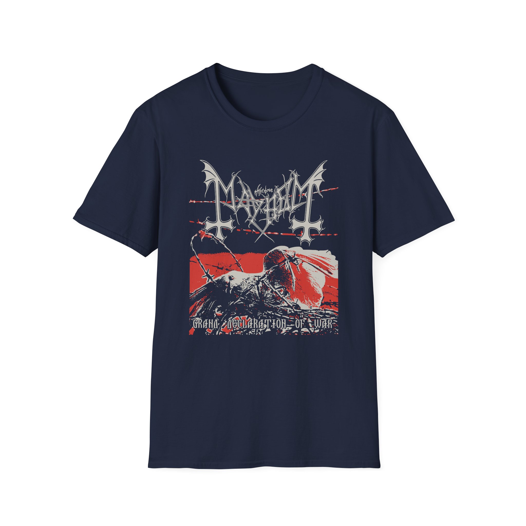 Mayhem Grand Declaration of War Unisex Softstyle T-Shirt