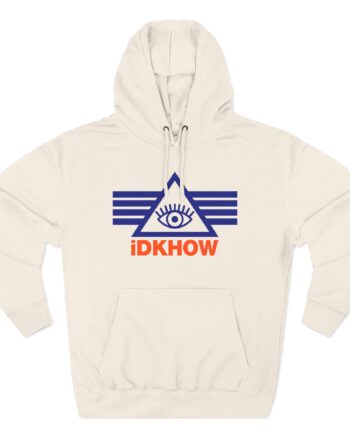 iDKHOW Three-Panel Fleece Hoodie