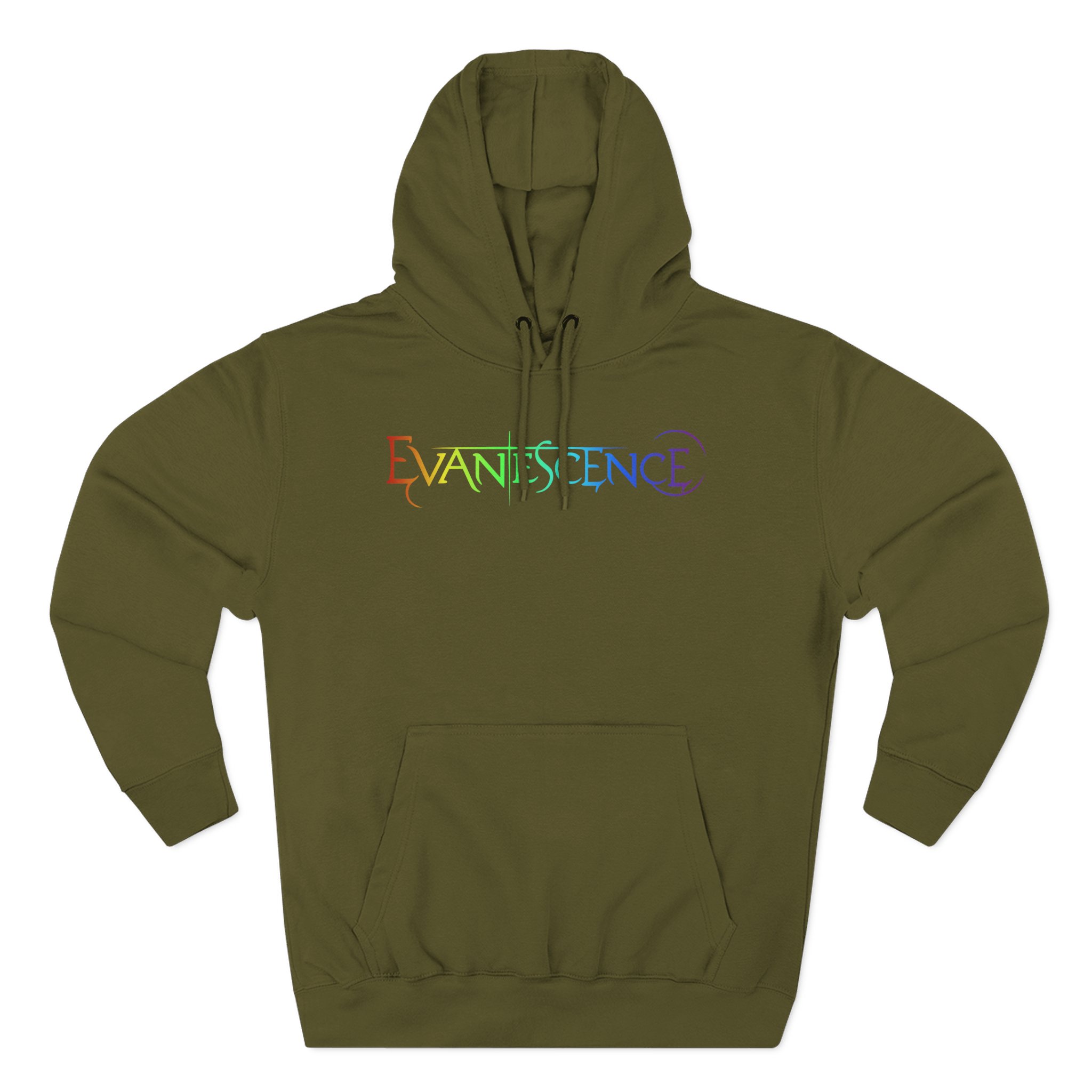 Evanescence Pride Logo Three-Panel Fleece Hoodie