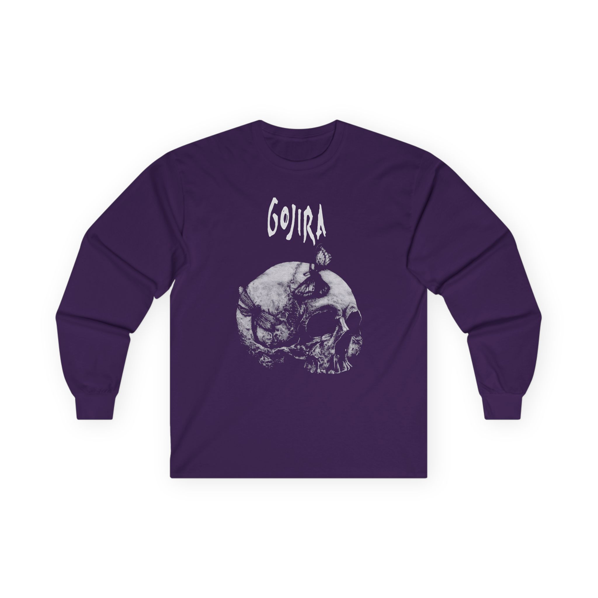 Gojira Moth Skull Unisex Ultra Cotton Long Sleeve Tee