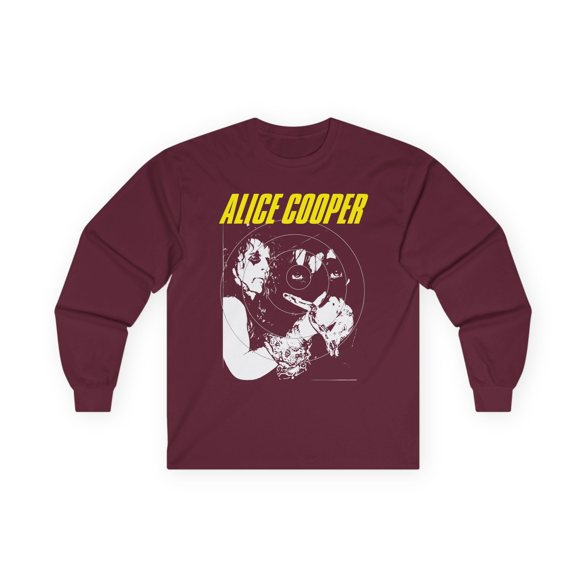 Alice Cooper Radial Horror Unisex Ultra Cotton Long Sleeve Tee