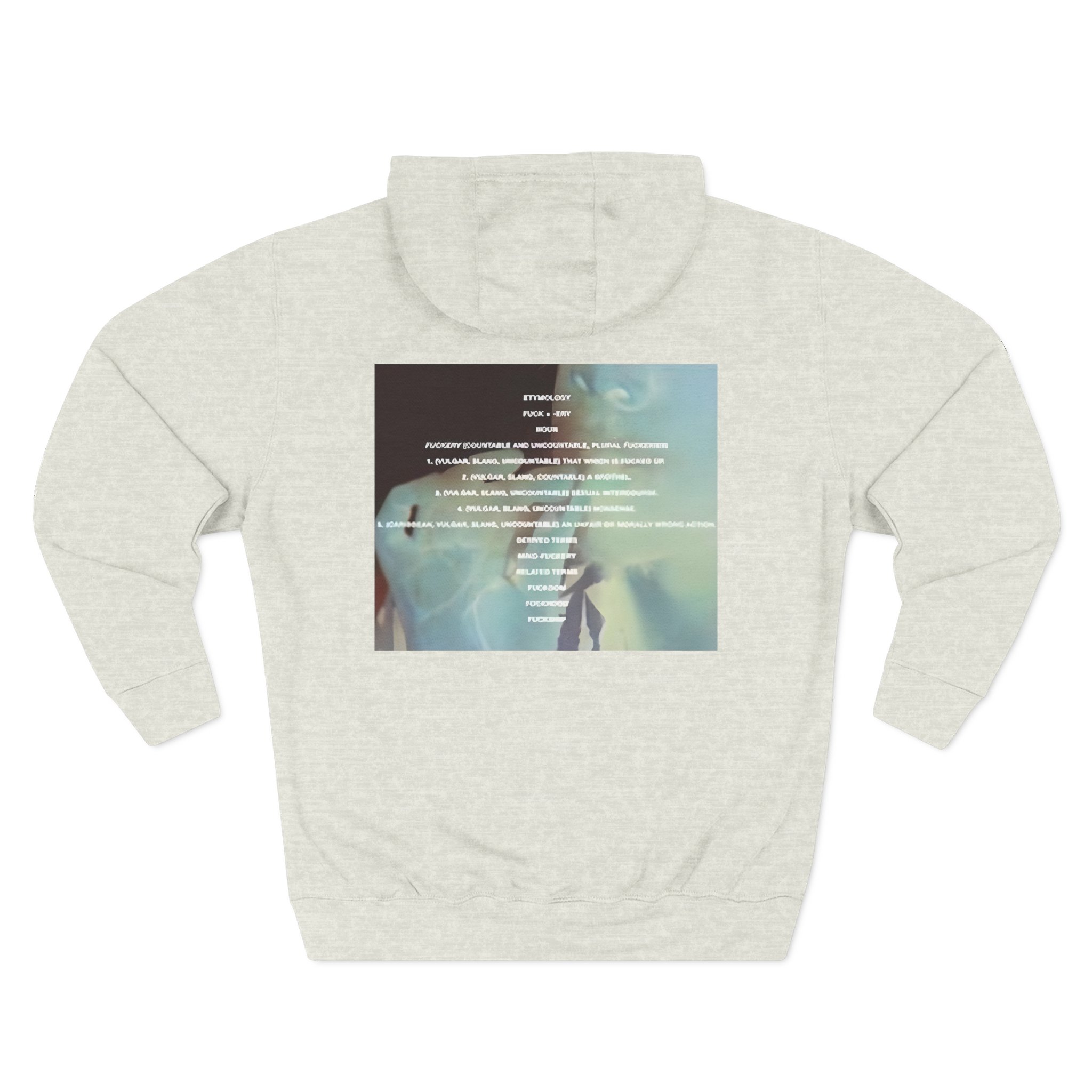 Jay Z Three-Panel Fleece Hoodie